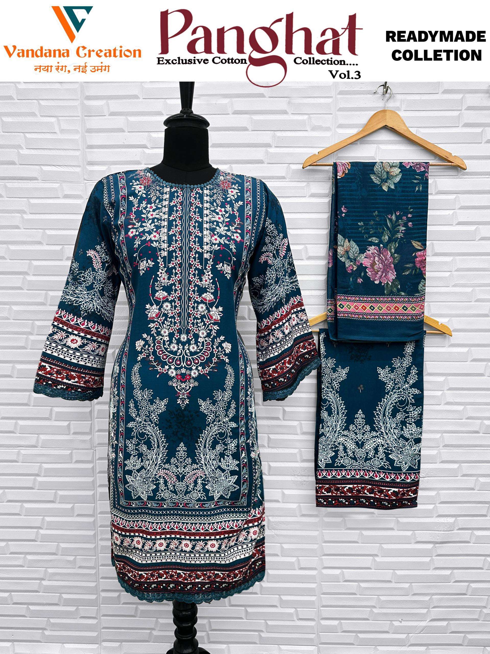 VANDANA‎‎‎‎‎ CREATION PANGHAT VOL 3 READY MADE COLLECTION 