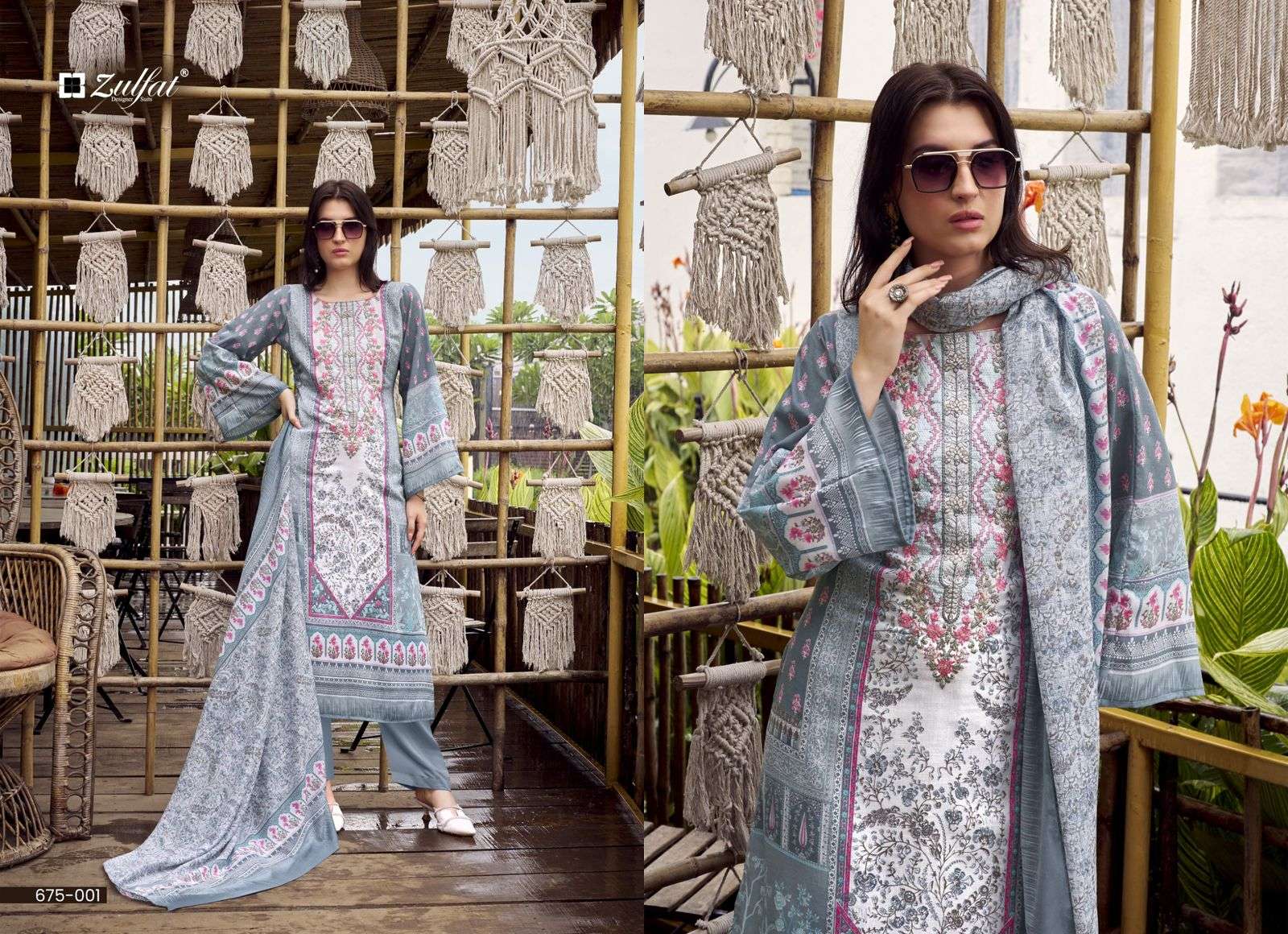 ZULFAT DESIGNER SUITS SANA SAFINA