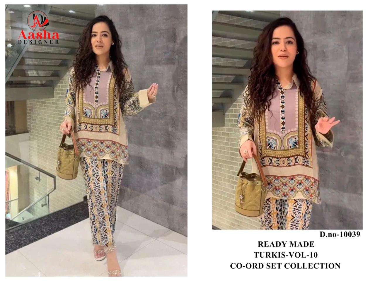 AASHA DESIGNER TURKIS VOL 10