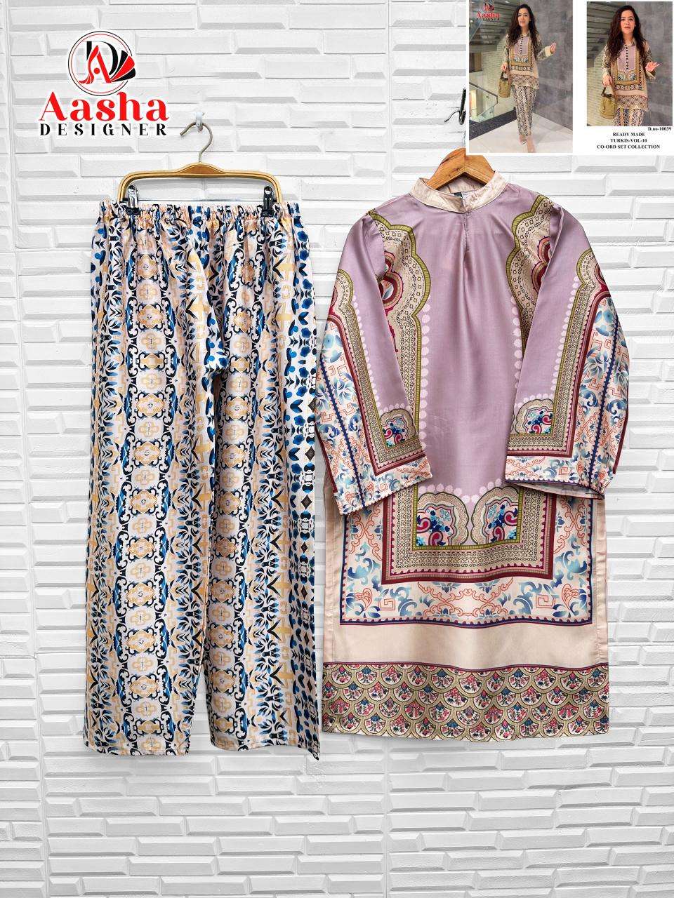 AASHA DESIGNER TURKIS VOL 10