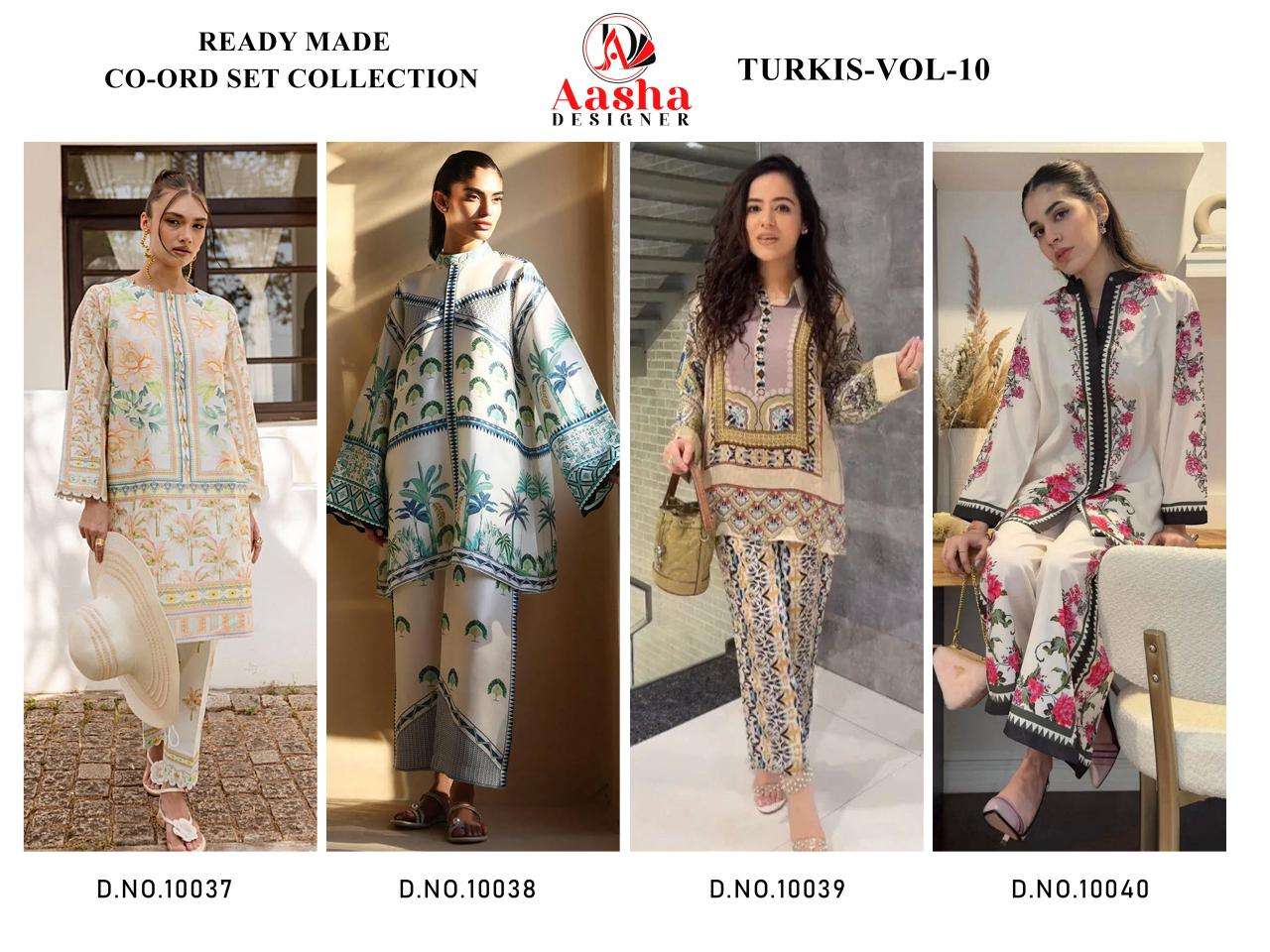 AASHA DESIGNER TURKIS VOL 10