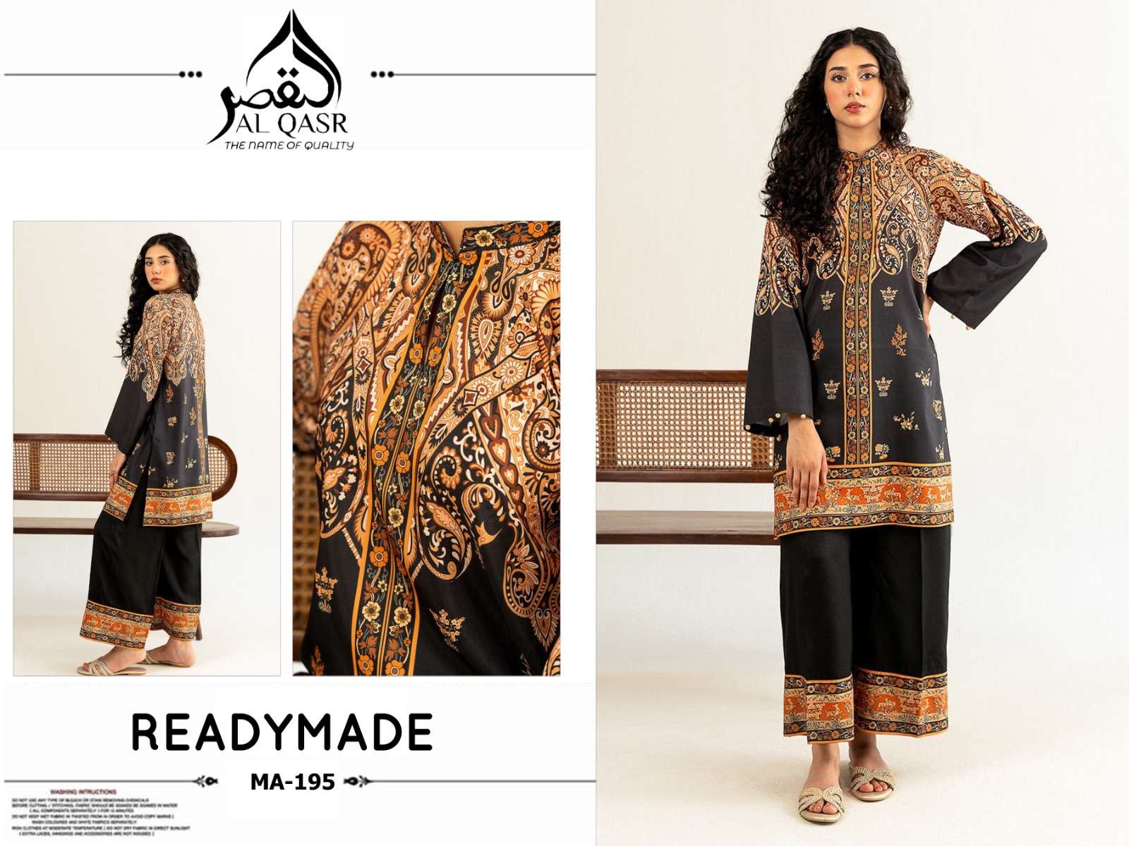 AL QASR TURKISH CO-ORD SET MA 195