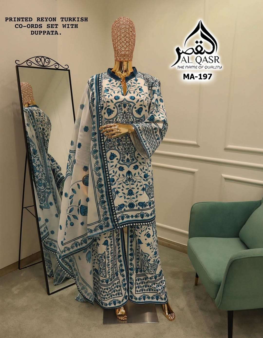 AL QASR TURKISH CO-ORD SET MA 197