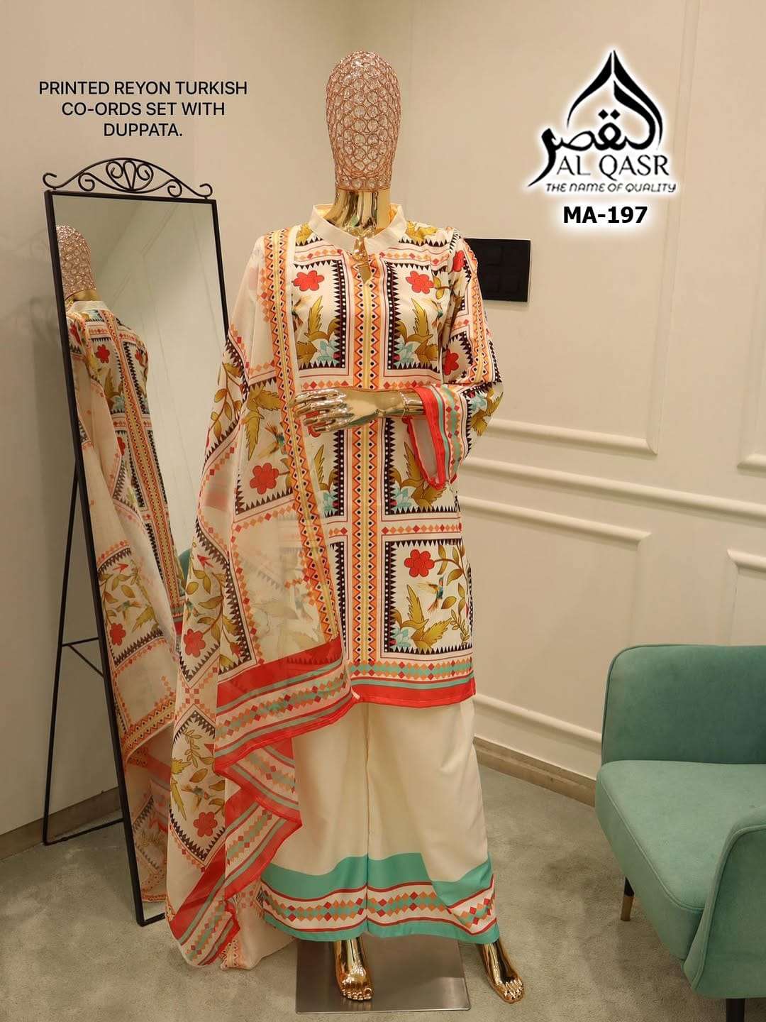 AL QASR TURKISH CO-ORD SET MA 197