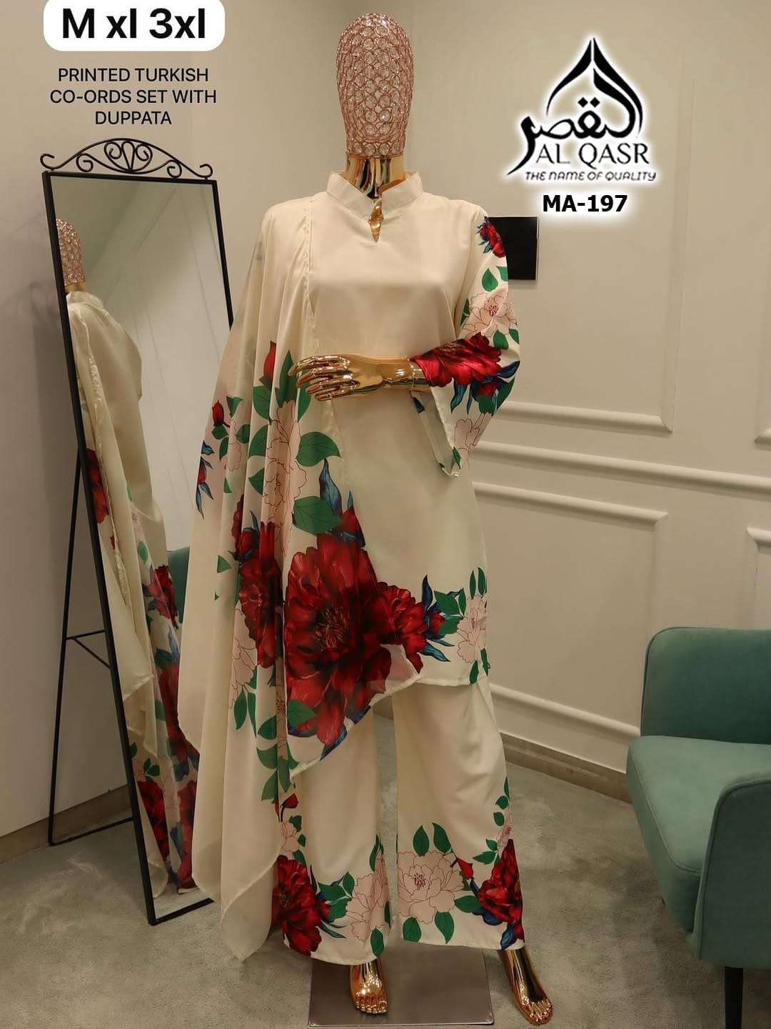 AL QASR TURKISH CO-ORD SET MA 197