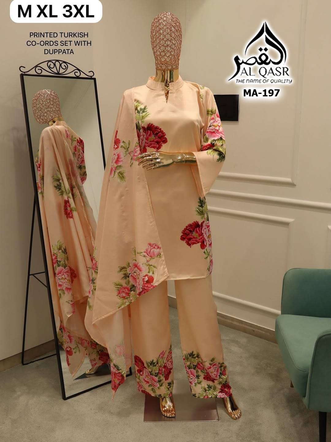 AL QASR TURKISH CO-ORD SET MA 197