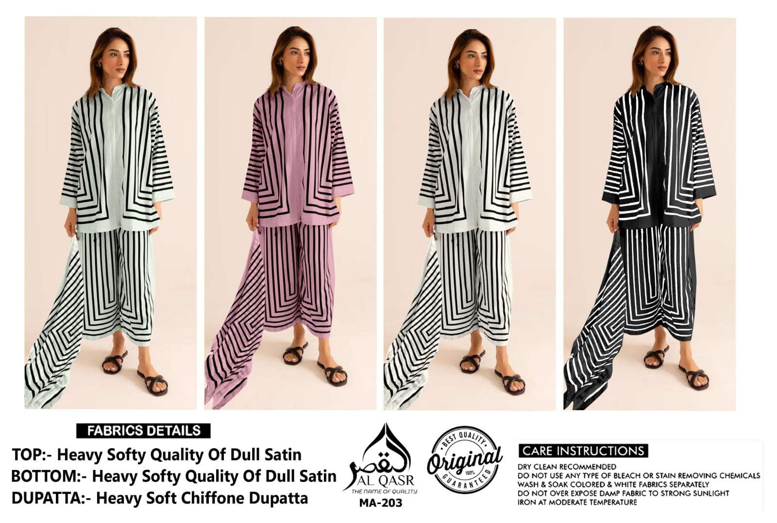 AL QASR TURKISH CO-ORD SET MA 203