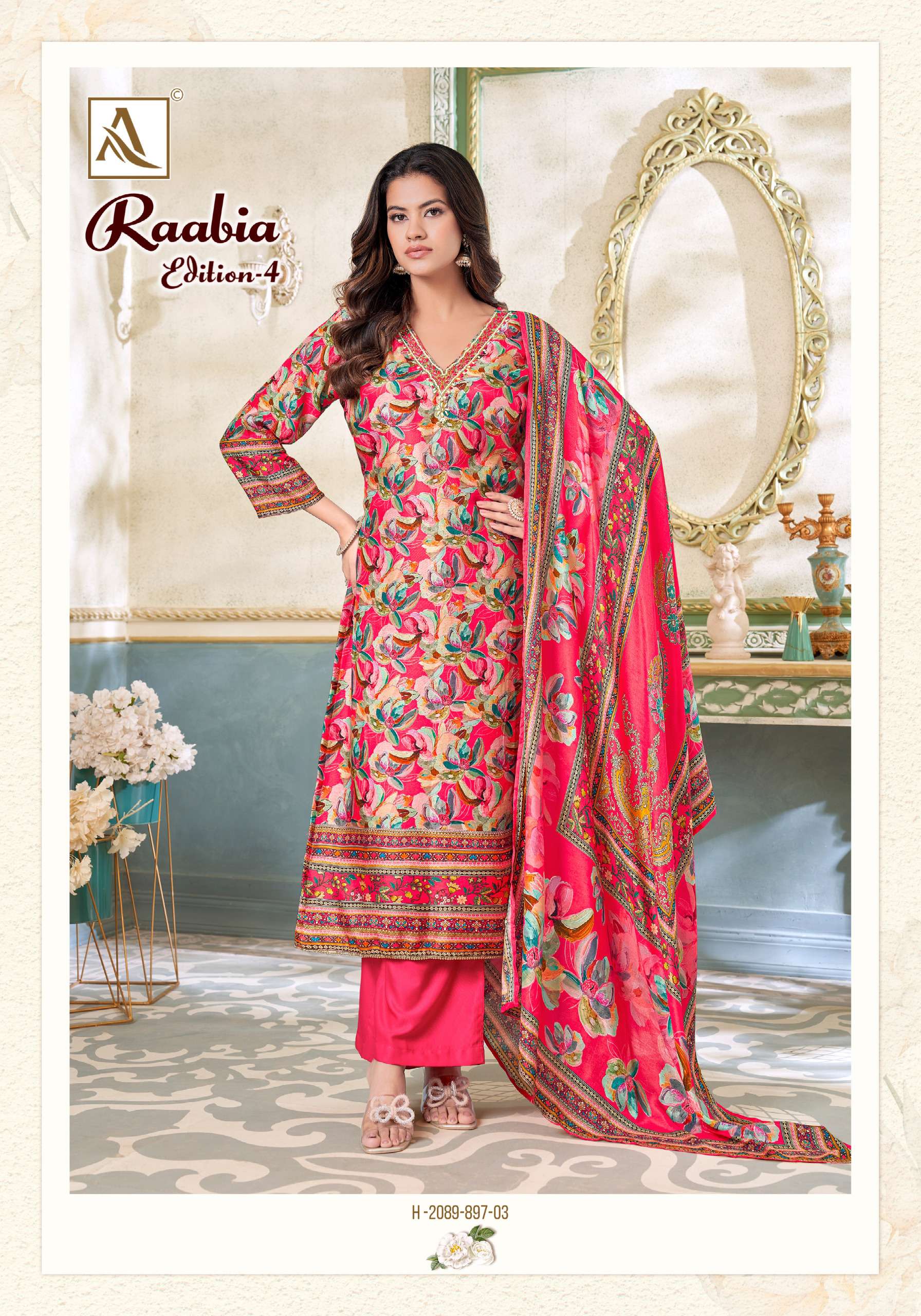 ALOK SUITS RAABIA VOL 4