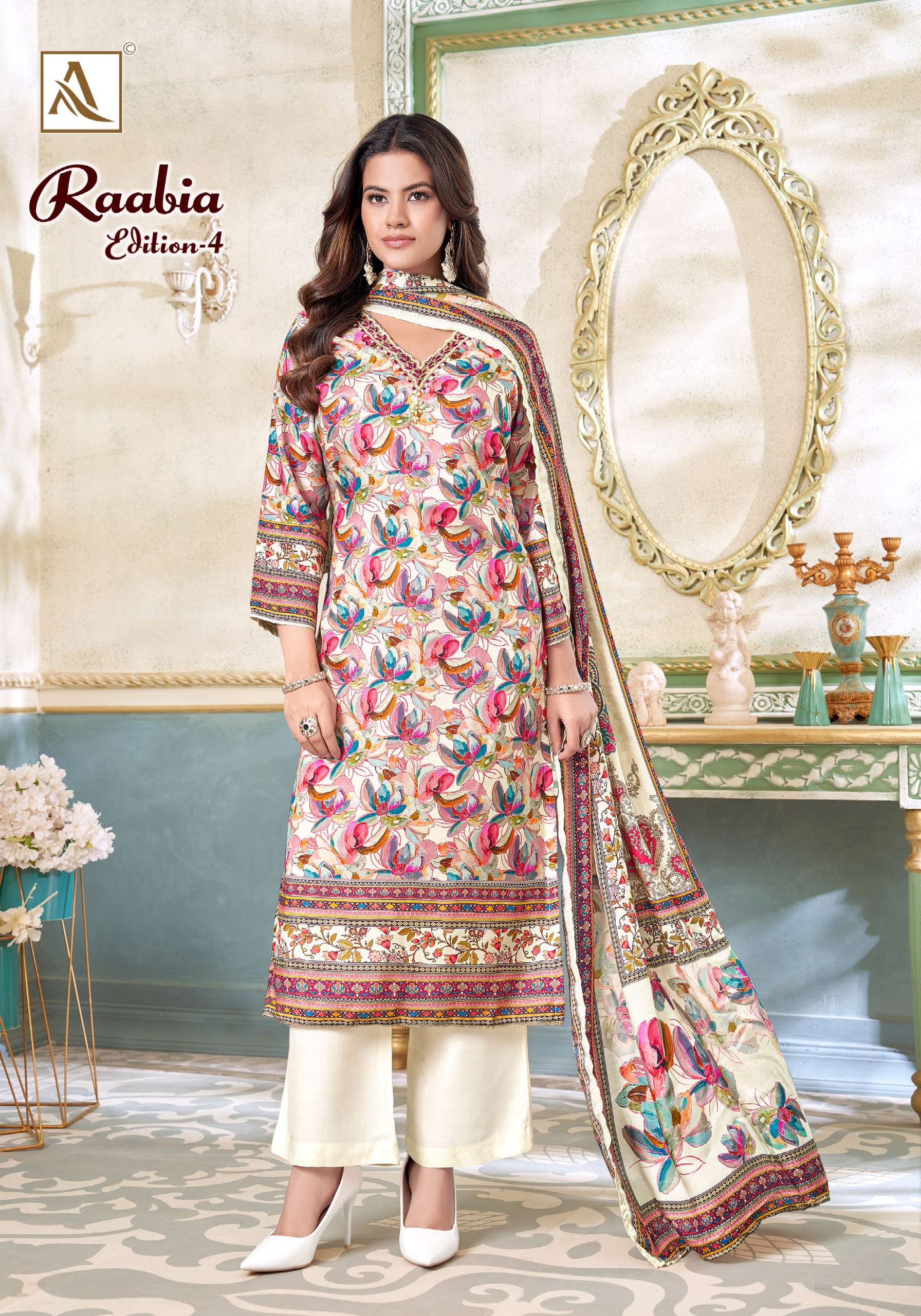 ALOK SUITS RAABIA VOL 4