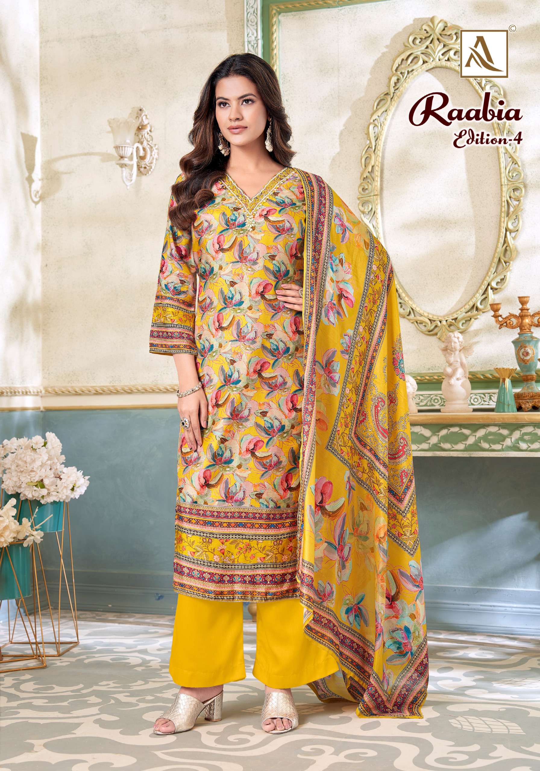 ALOK SUITS RAABIA VOL 4