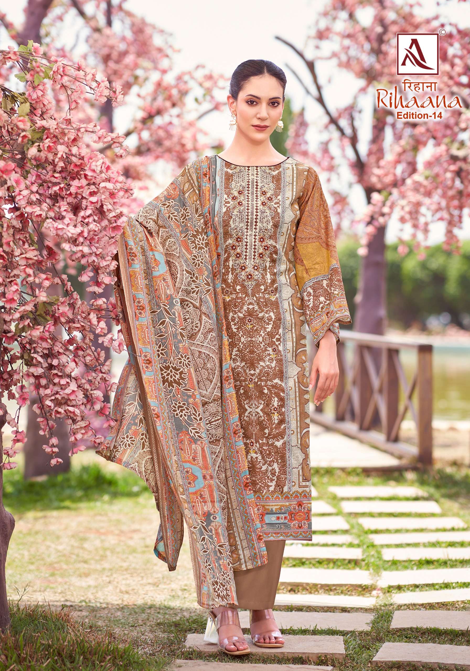 ALOK SUITS RIHAANA VOL 14 