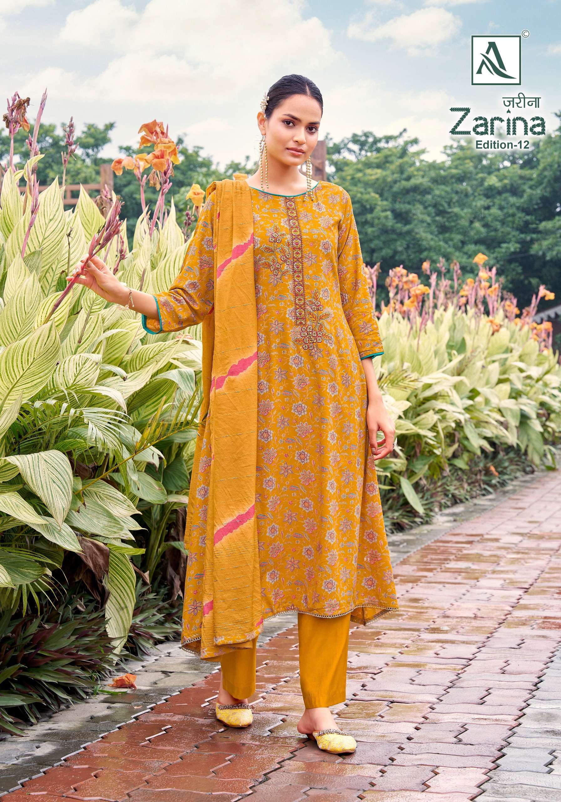 ALOK SUITS ROYAL ZARINA VOL 2