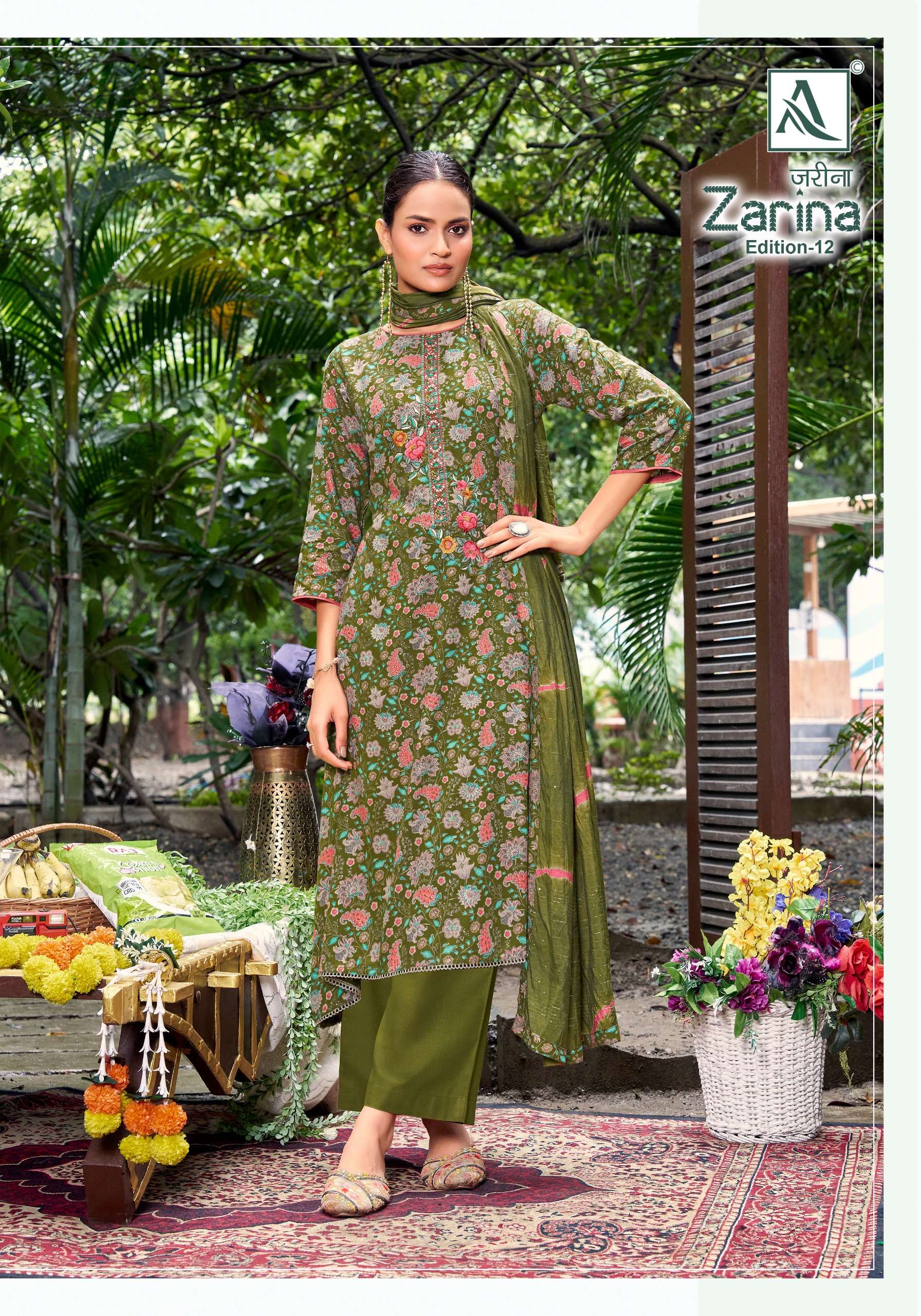 ALOK SUITS ROYAL ZARINA VOL 2