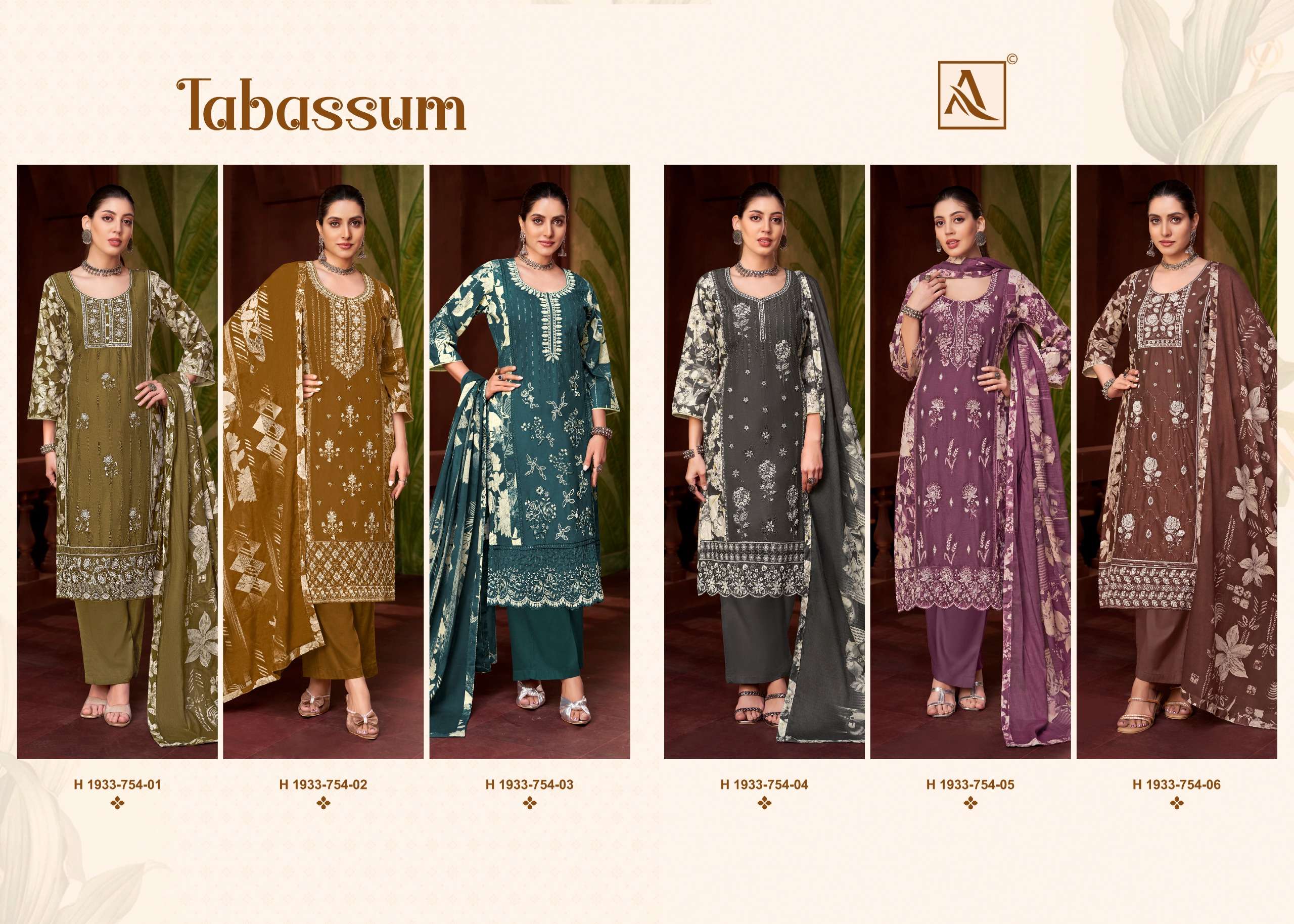 ALOK SUITS TABASSUM 
