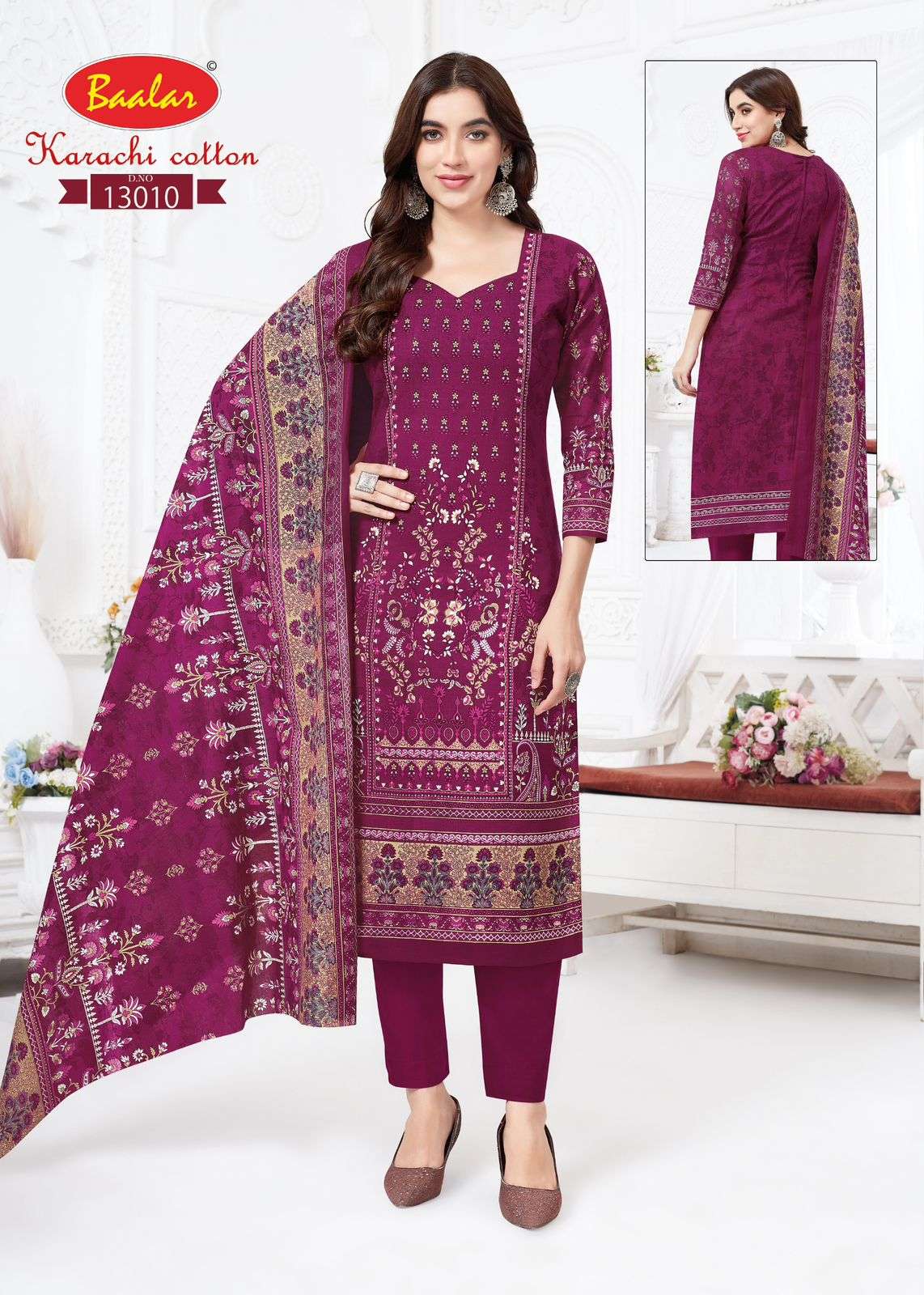 BAALAR KARACHI COTTON VOL 13 