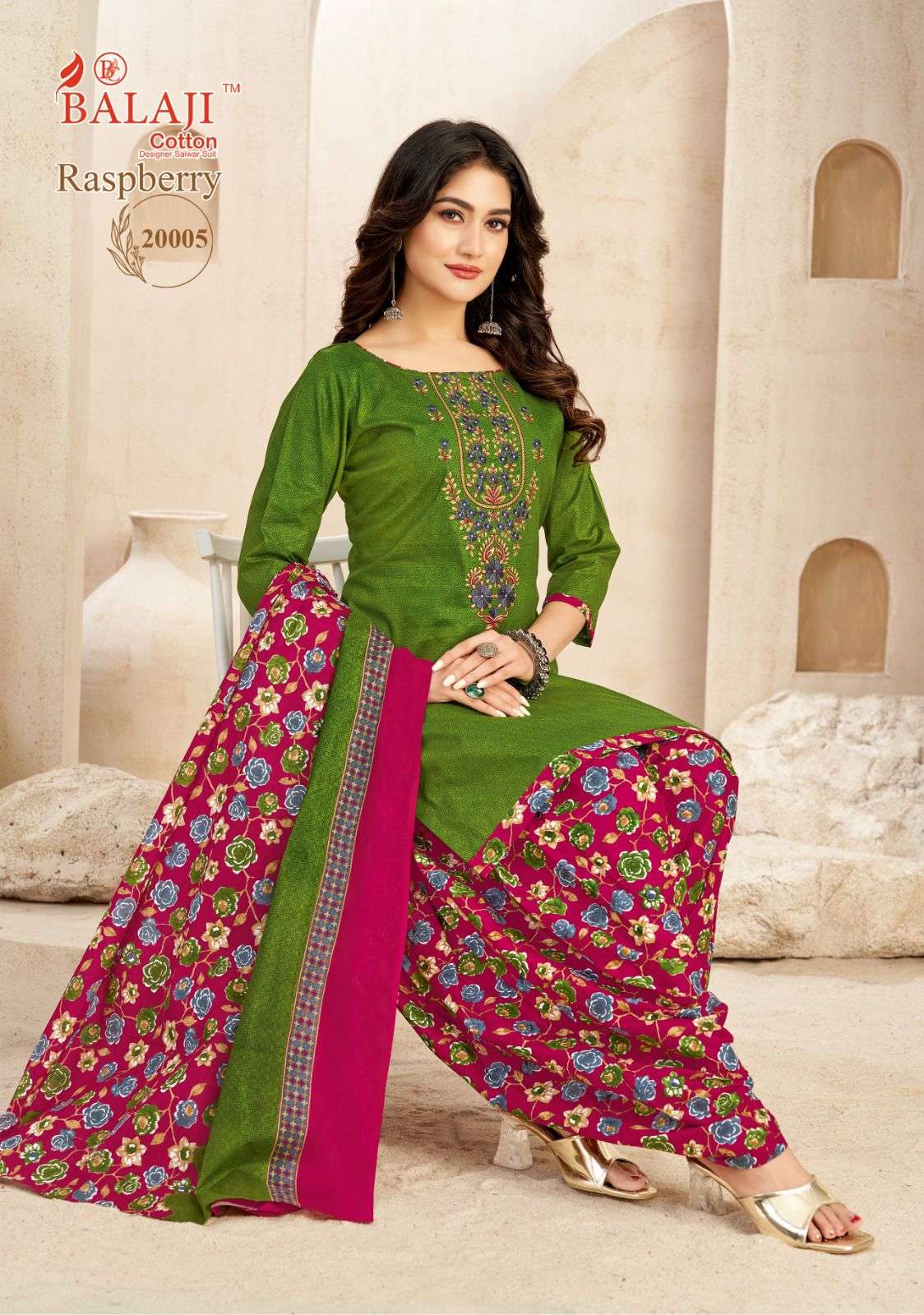 BALAJI COTTON RASPBERRY VOL 20