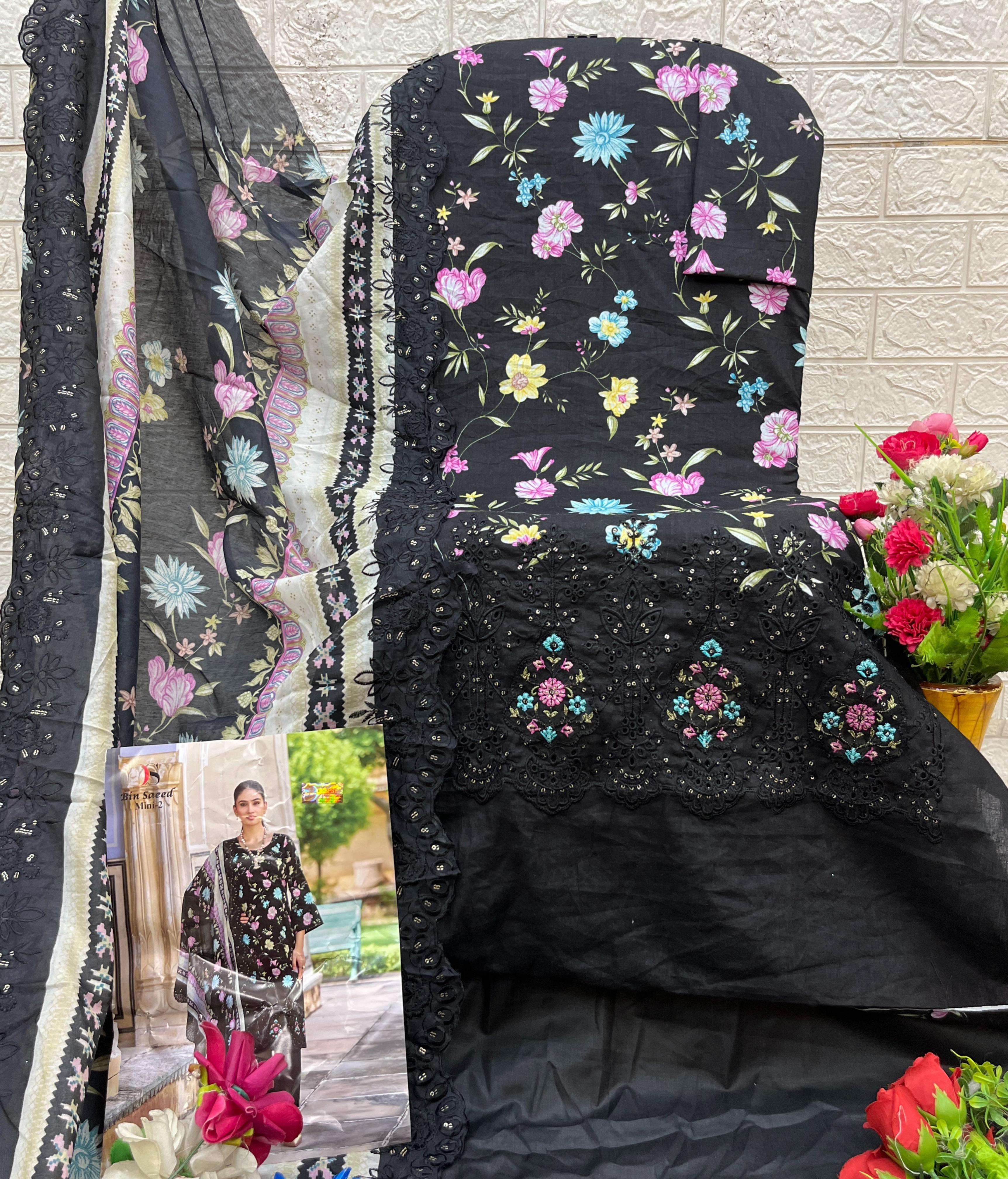 DEEPSY SUITS BIN SAEED MINI LAWN COLLECTION VO 2