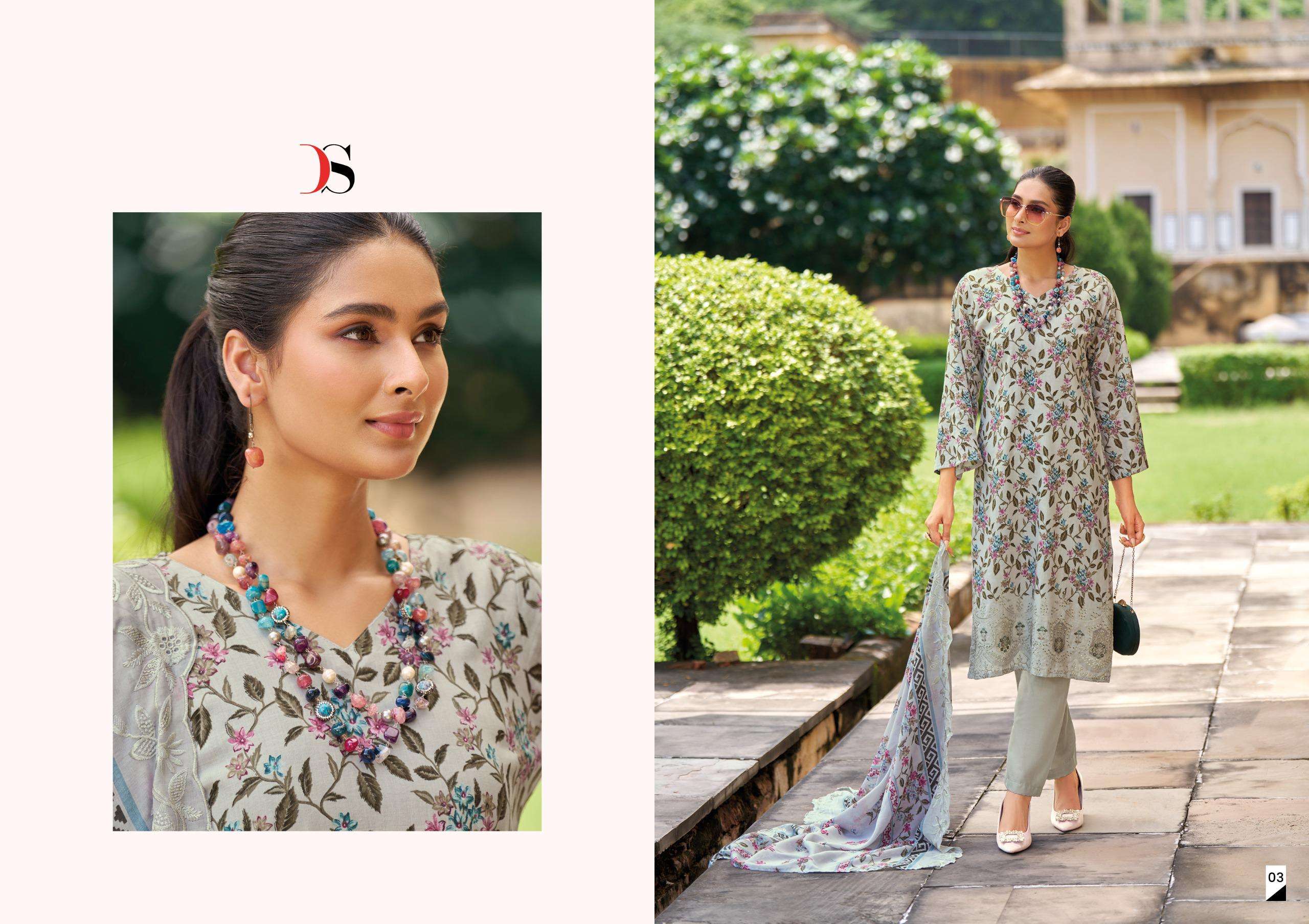 DEEPSY SUITS BIN SAEED MINI LAWN COLLECTION VO 2