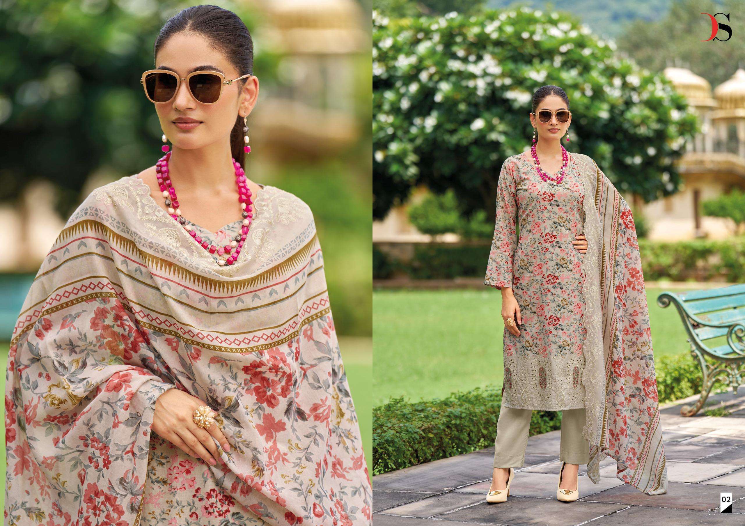 DEEPSY SUITS BIN SAEED MINI LAWN COLLECTION VO 2