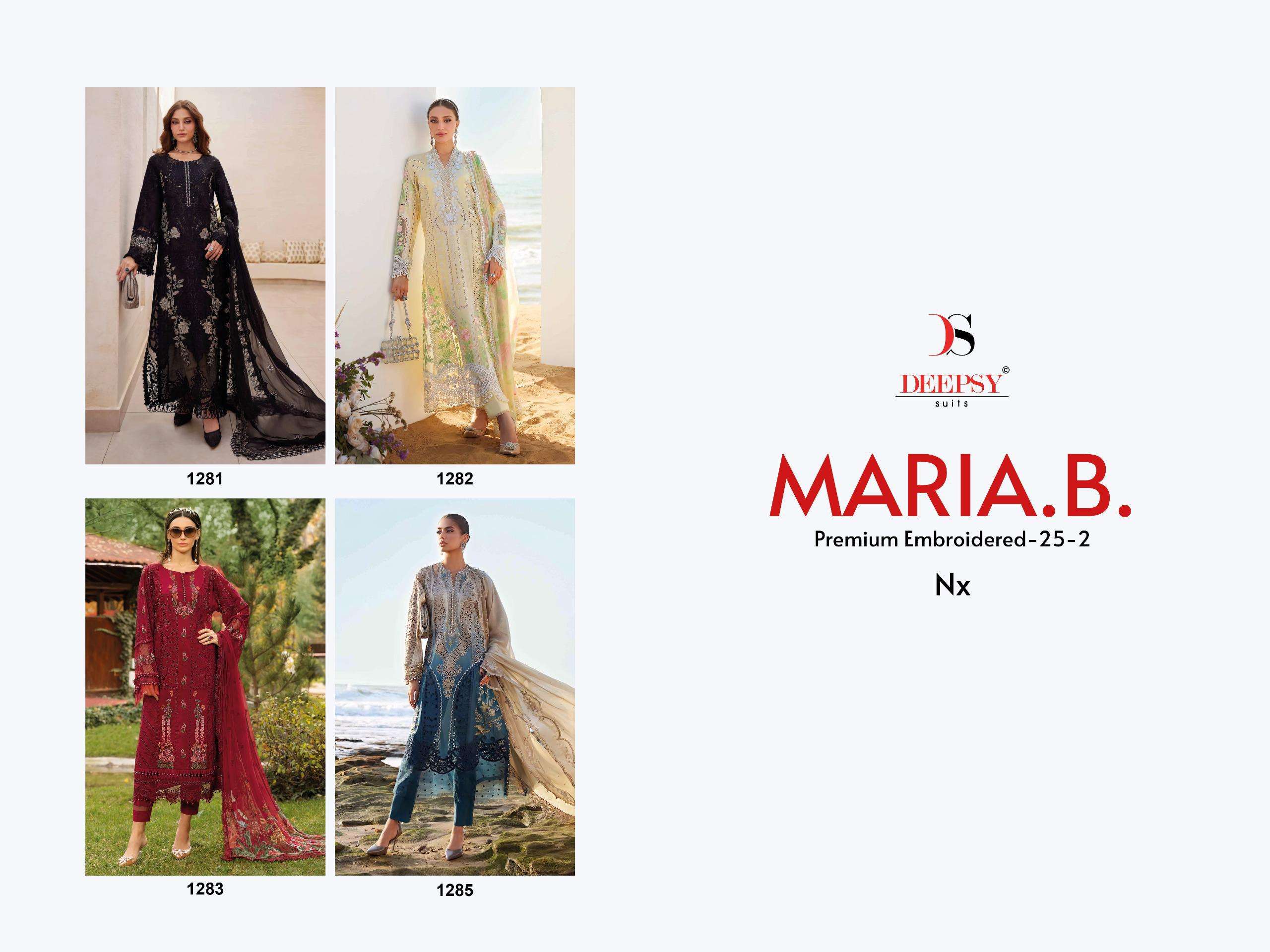 DEEPSY SUITS MARIA B PREMIUM EMBROIDERED 25 VOL 2 NX