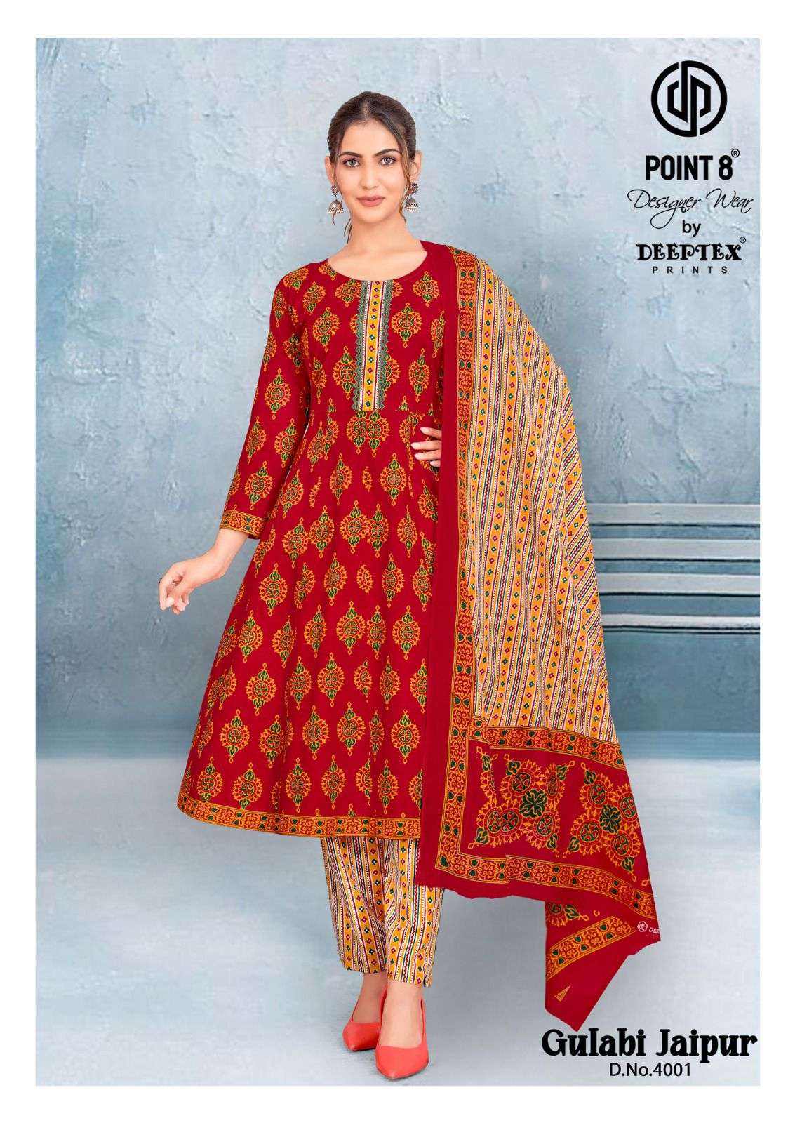 DEEPTEX PRINTS GULABI JAIPURI VOL 4