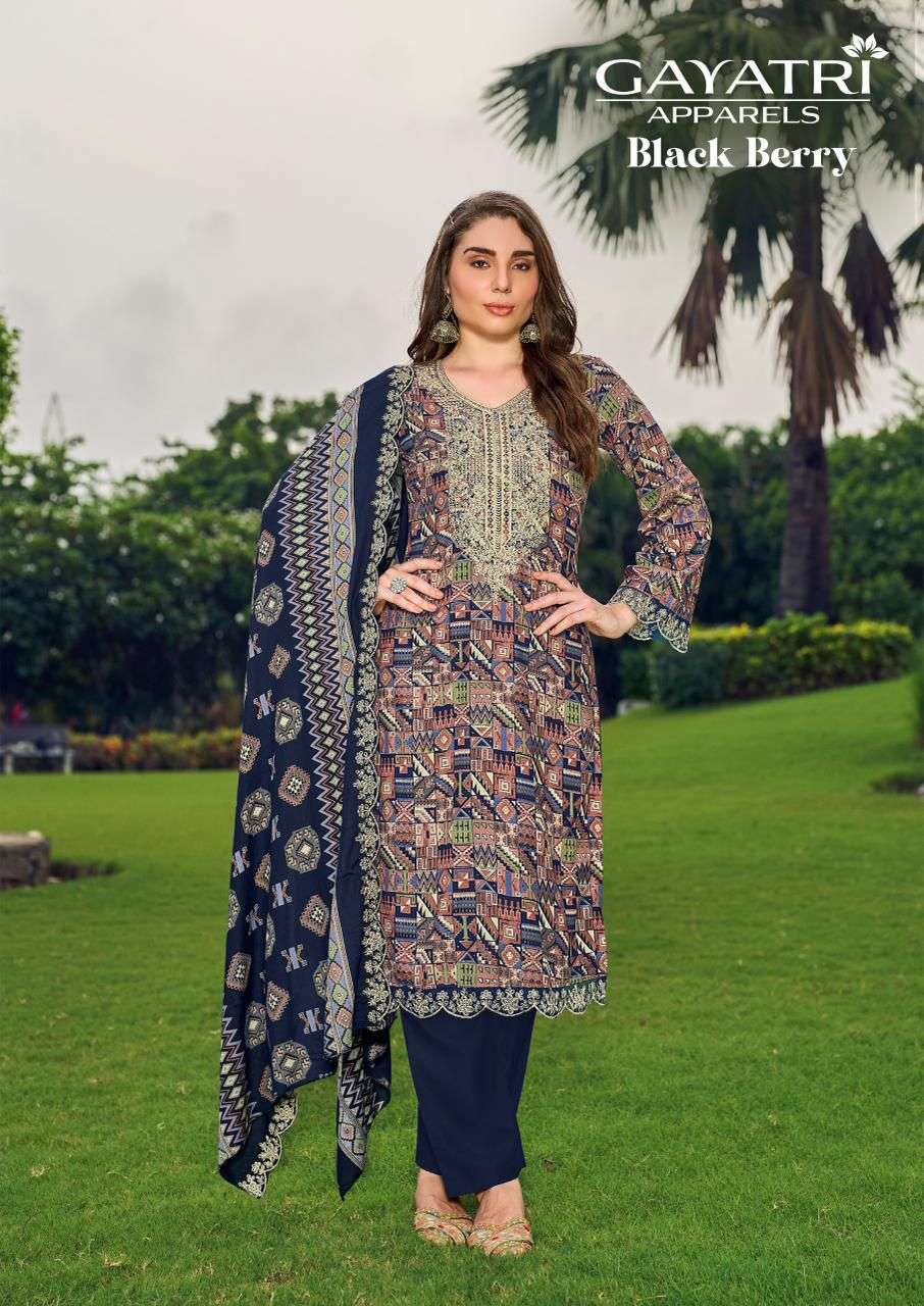GAYATRI APPARELS BLACK BERRY VOL 1 