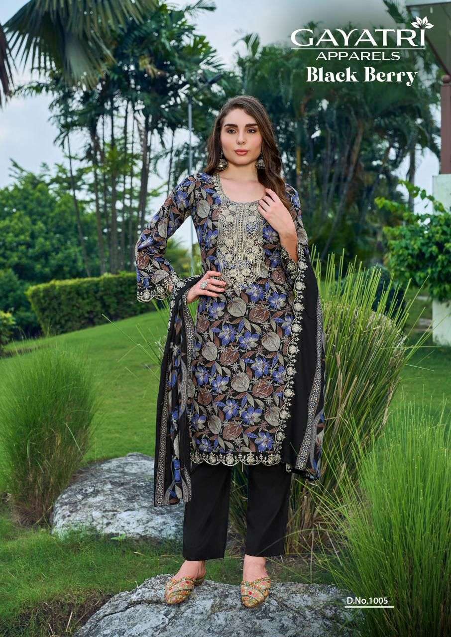 GAYATRI APPARELS BLACK BERRY VOL 1 