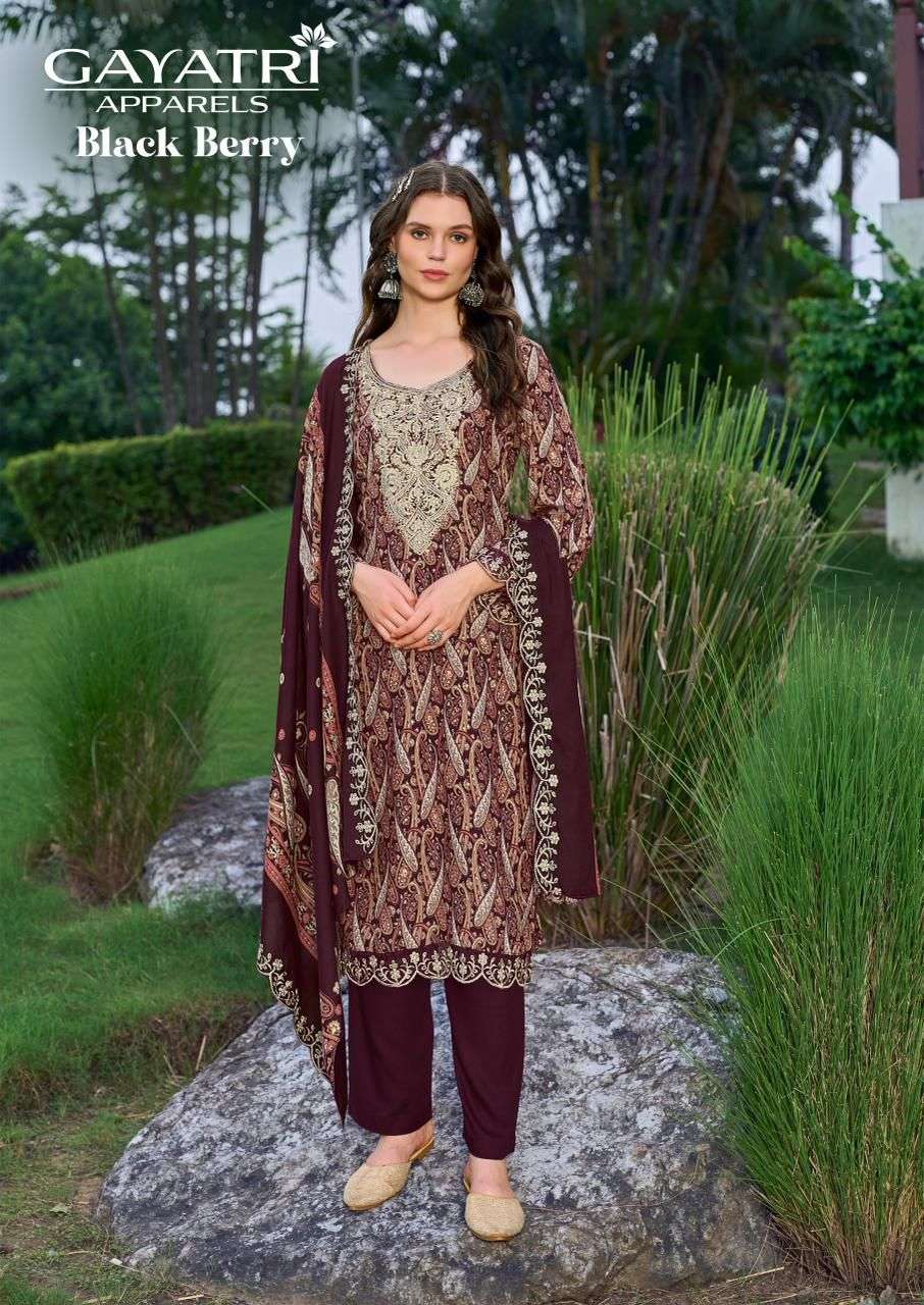 GAYATRI APPARELS BLACK BERRY VOL 1 