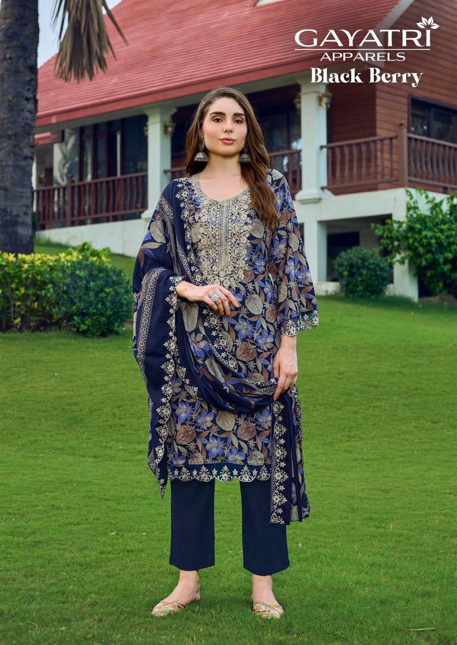 GAYATRI APPARELS BLACK BERRY VOL 1 