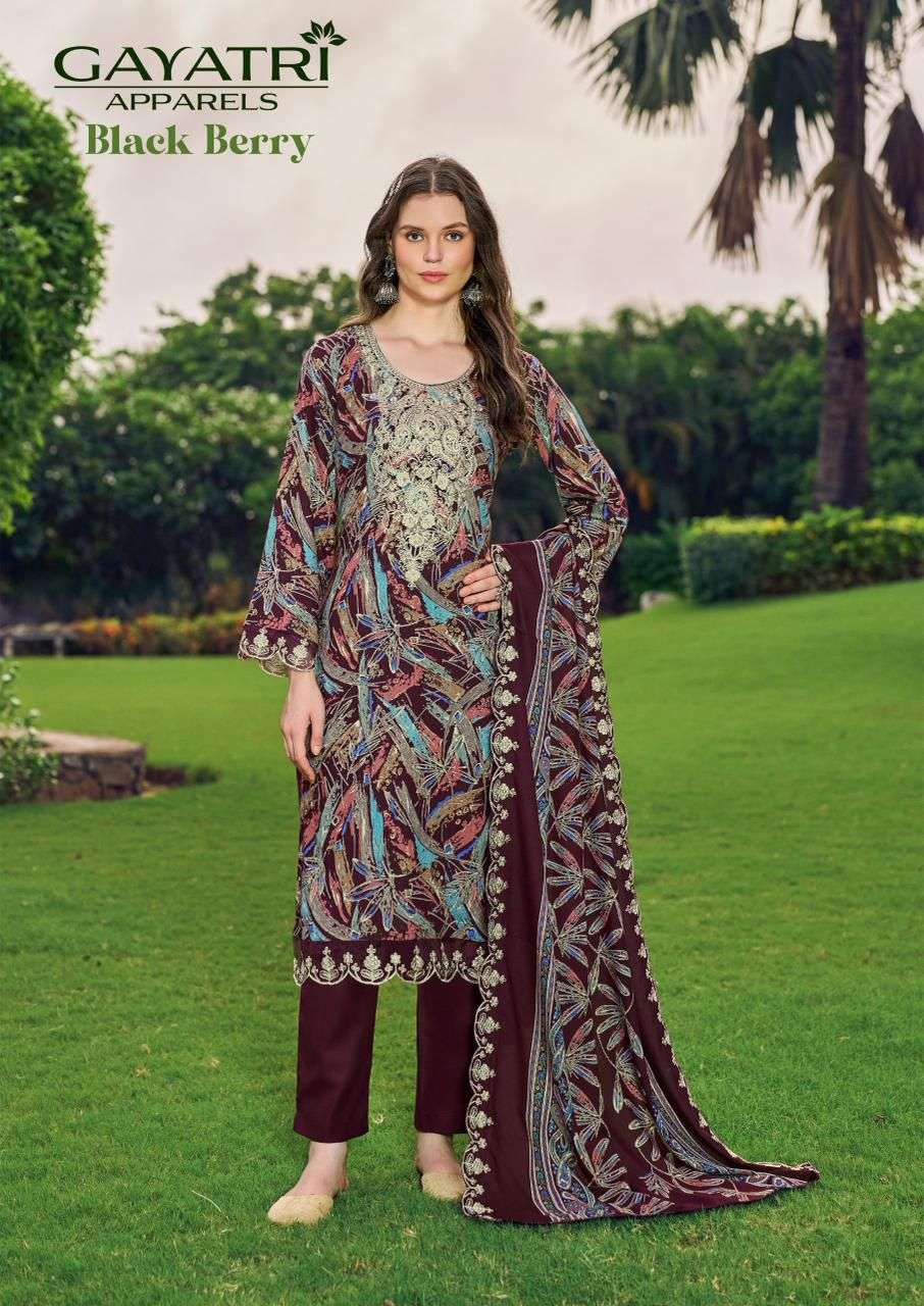 GAYATRI APPARELS BLACK BERRY VOL 1 