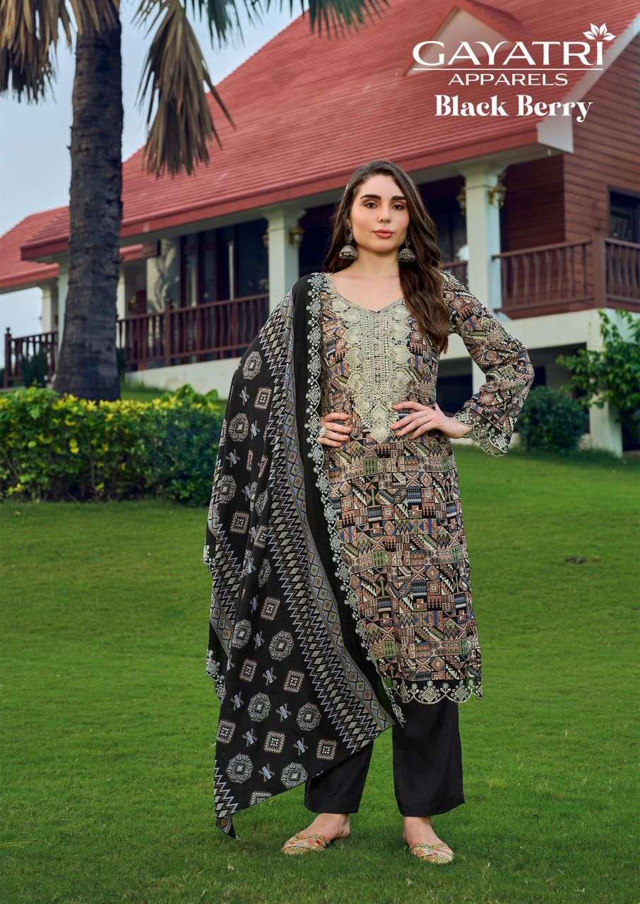 GAYATRI APPARELS BLACK BERRY VOL 1 