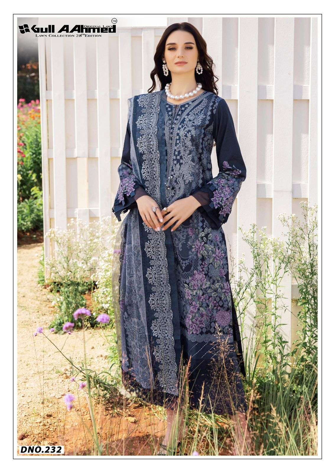 GULL AAHMED LAWN COLLECTION VOL 28