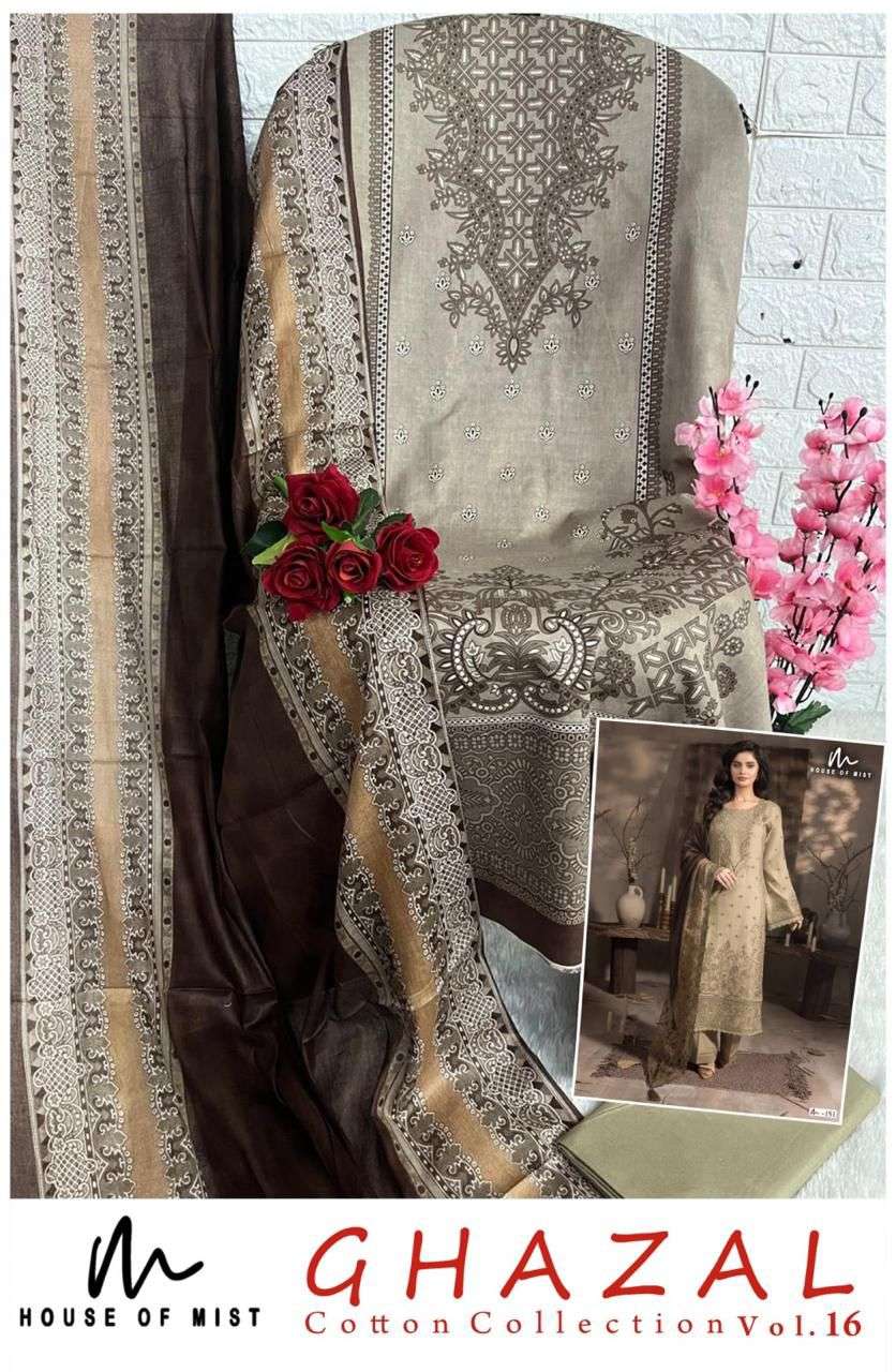HOUSE OF MIST GHAZAL COTTON COLLECTION VOL 16 