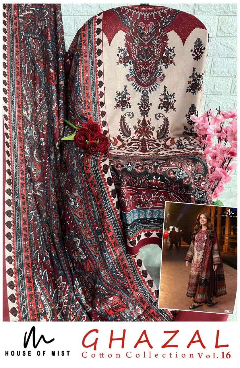 HOUSE OF MIST GHAZAL COTTON COLLECTION VOL 16 