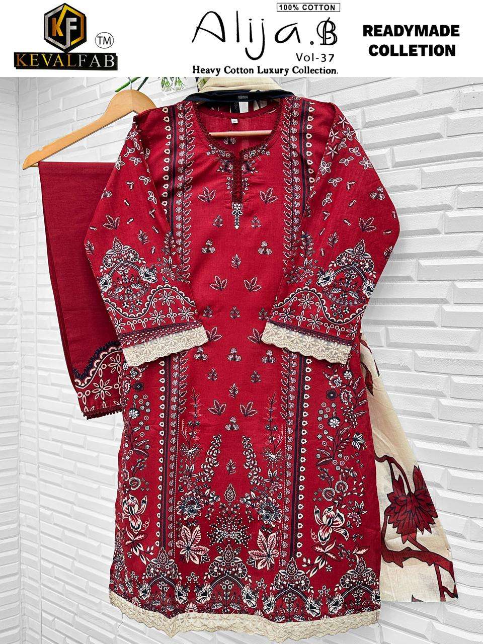 KEVAL FAB ALIJA B VOL 37 READY MADE COLLECTION 