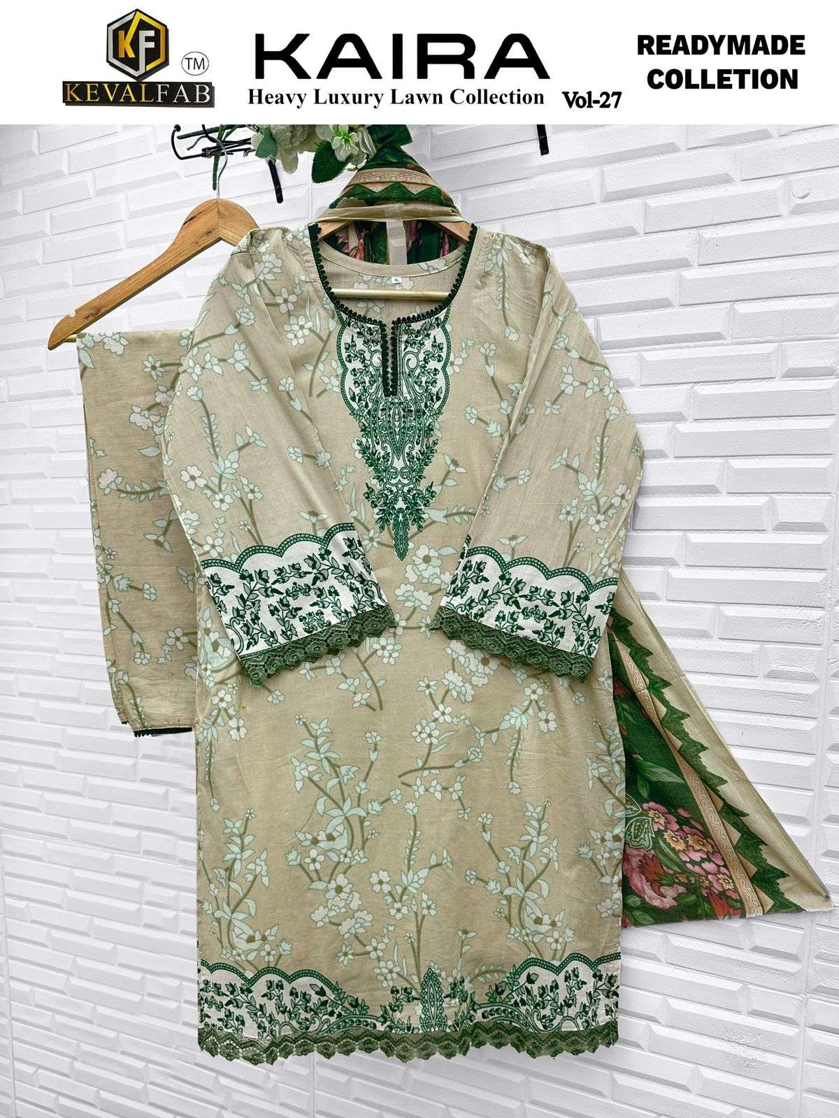 KEVAL FAB KAIRA VOL 27 READY MADE COLLECTION 