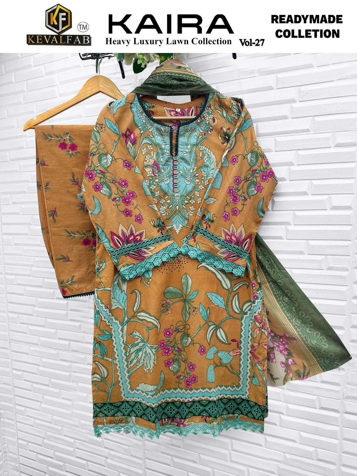 KEVAL FAB KAIRA VOL 27 READY MADE COLLECTION 