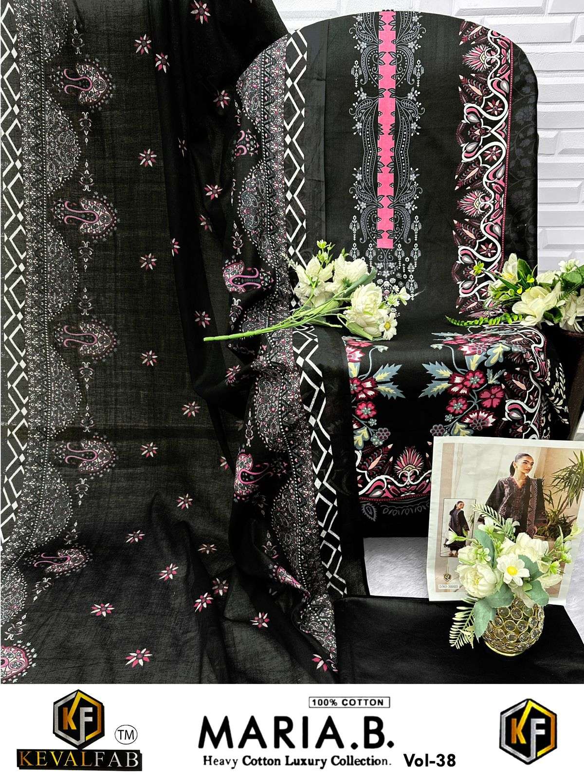 KEVAL FAB MARIA B VOL 38 