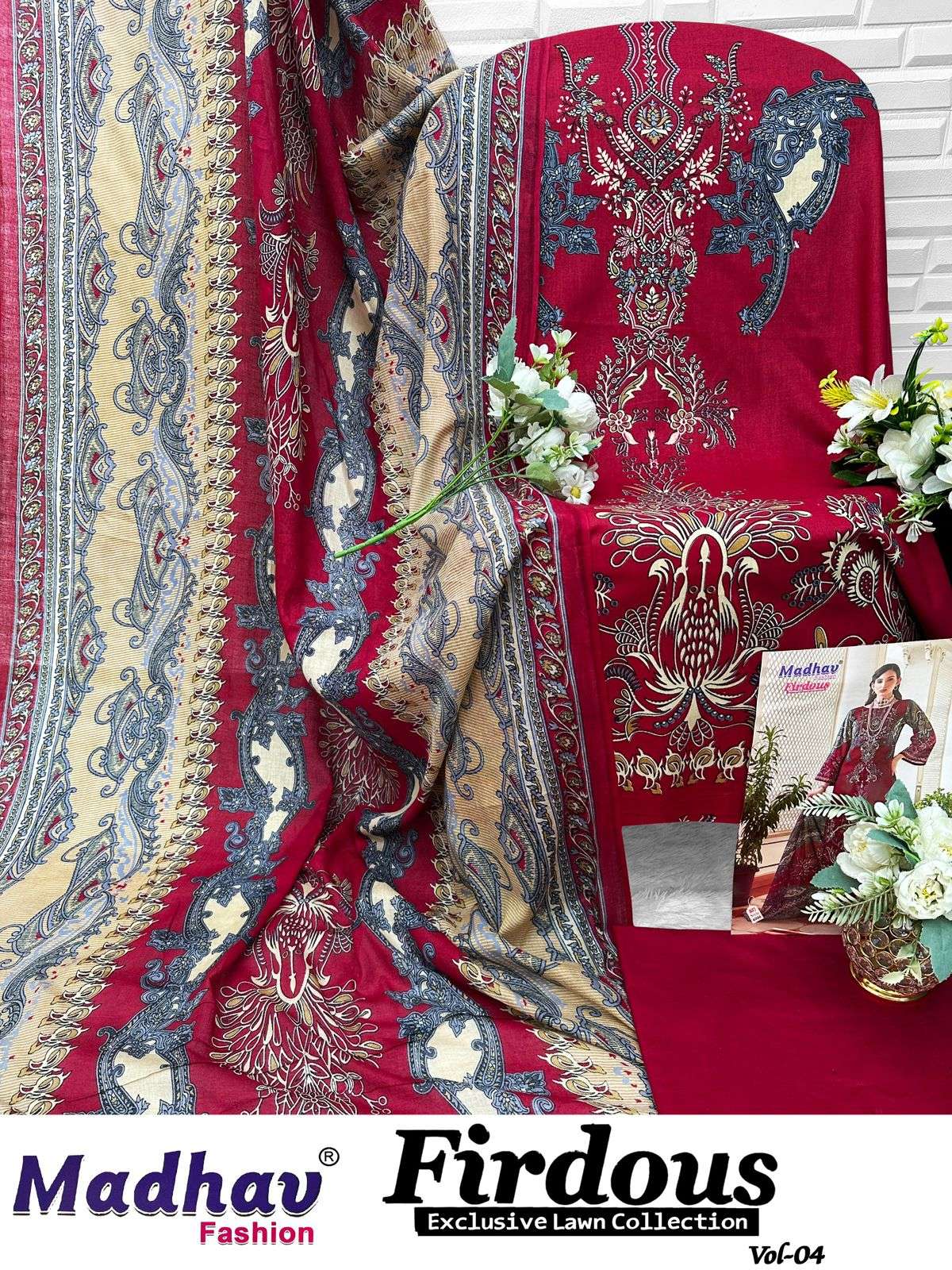 MADHAV FASHION FIRDOUS VOL 4 