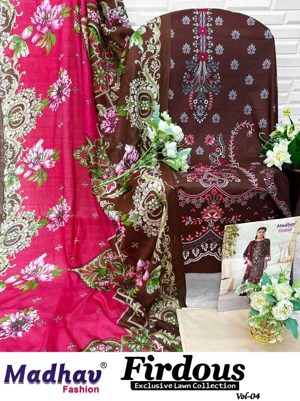 MADHAV FASHION FIRDOUS VOL 4 