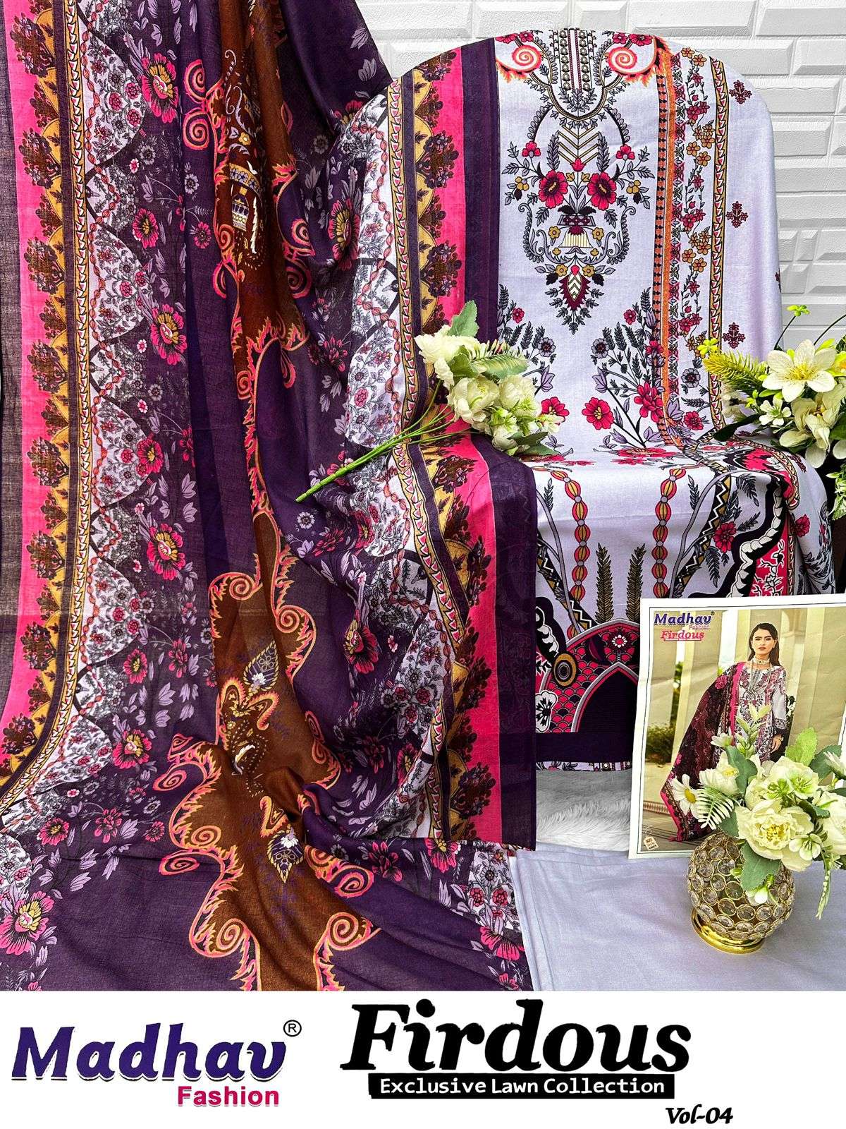 MADHAV FASHION FIRDOUS VOL 4 