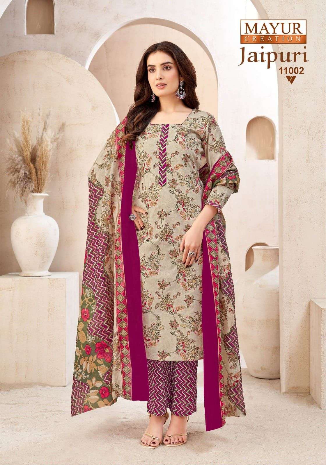 MAYUR CREATION JAIPURI VOL 11 READY MADE COLLECTION 