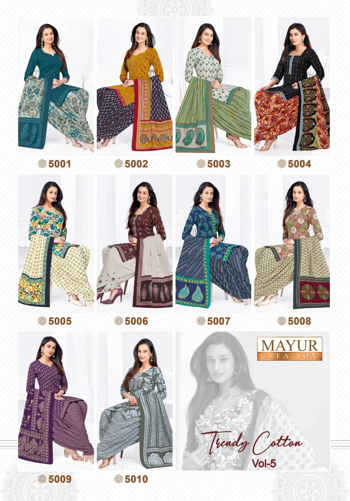 MAYUR CREATION TRENDY COTTON VOL 5 