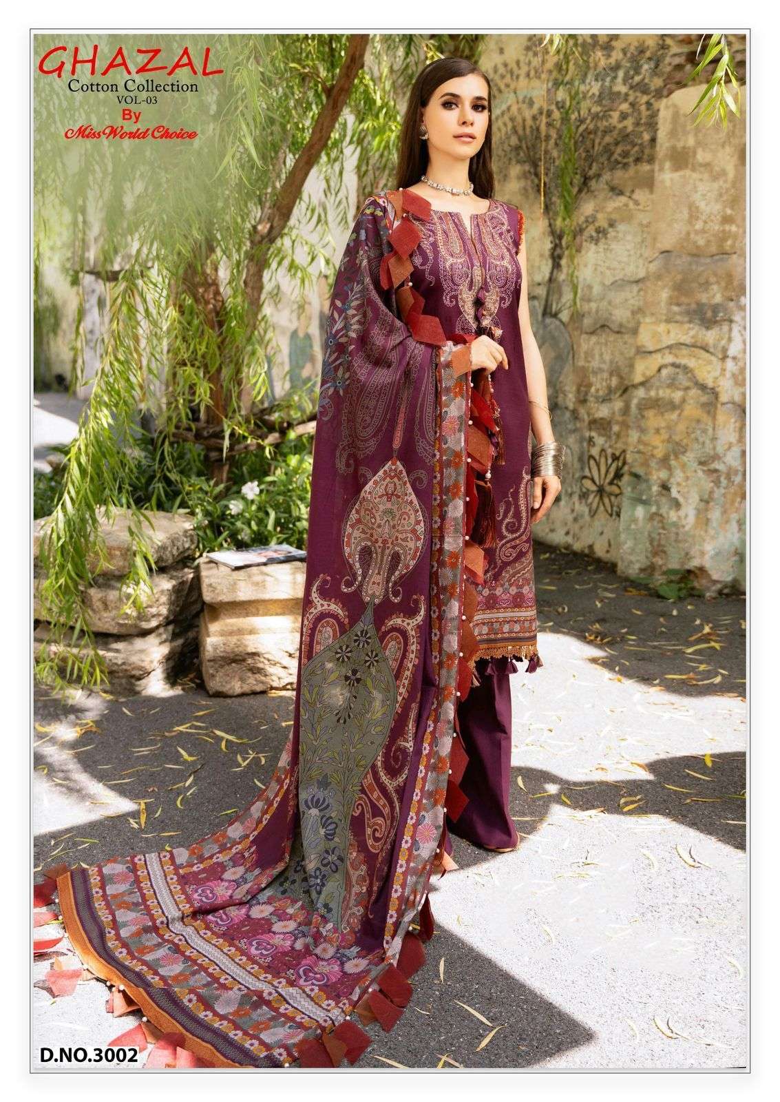MISSWORLD CHOICE GHAZAL VOL 3 READY MADE COLLECTION 