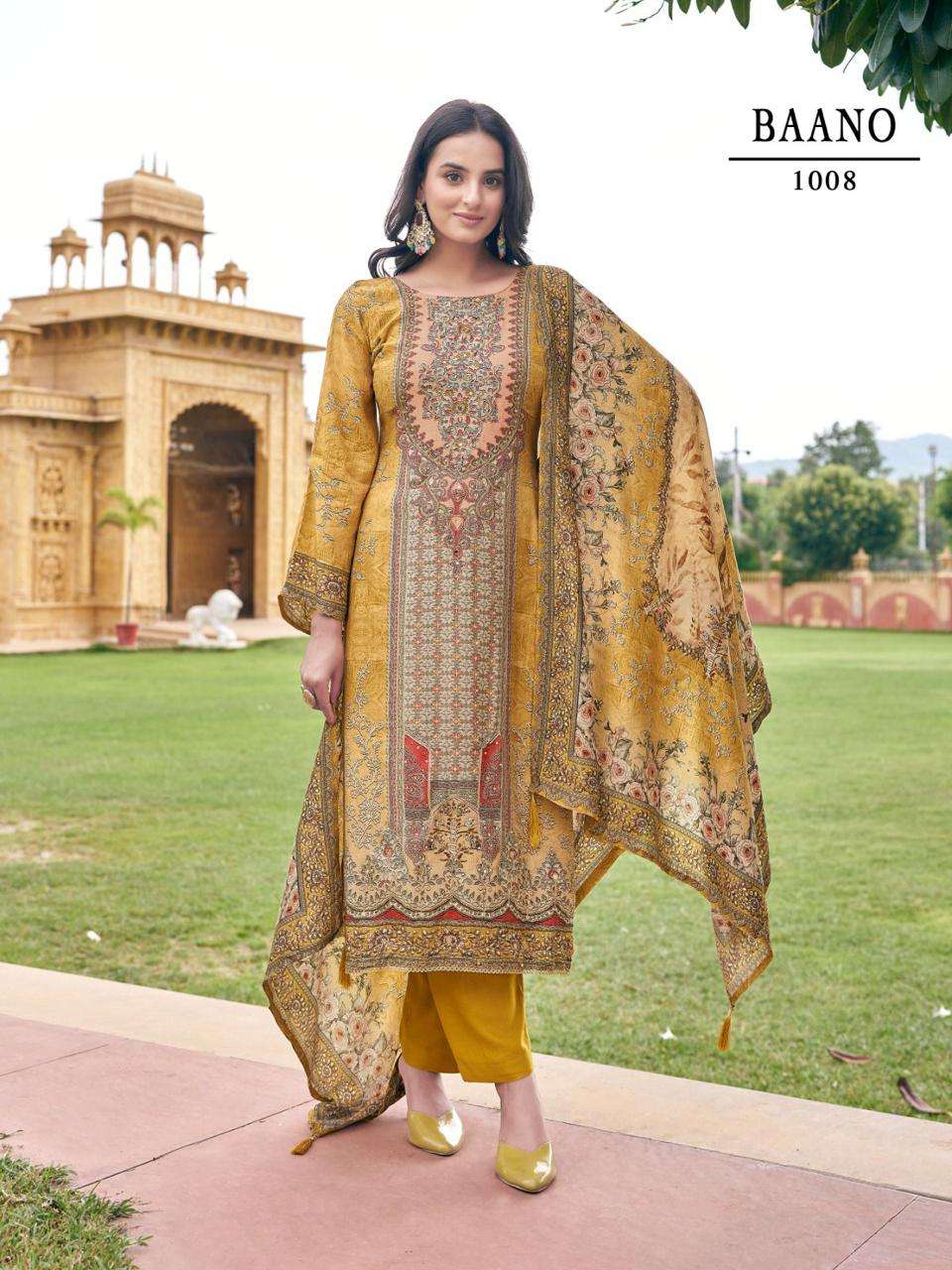 MUMTAZ ARTS MUSLIN DESIGNER SUIT COLLECTION 