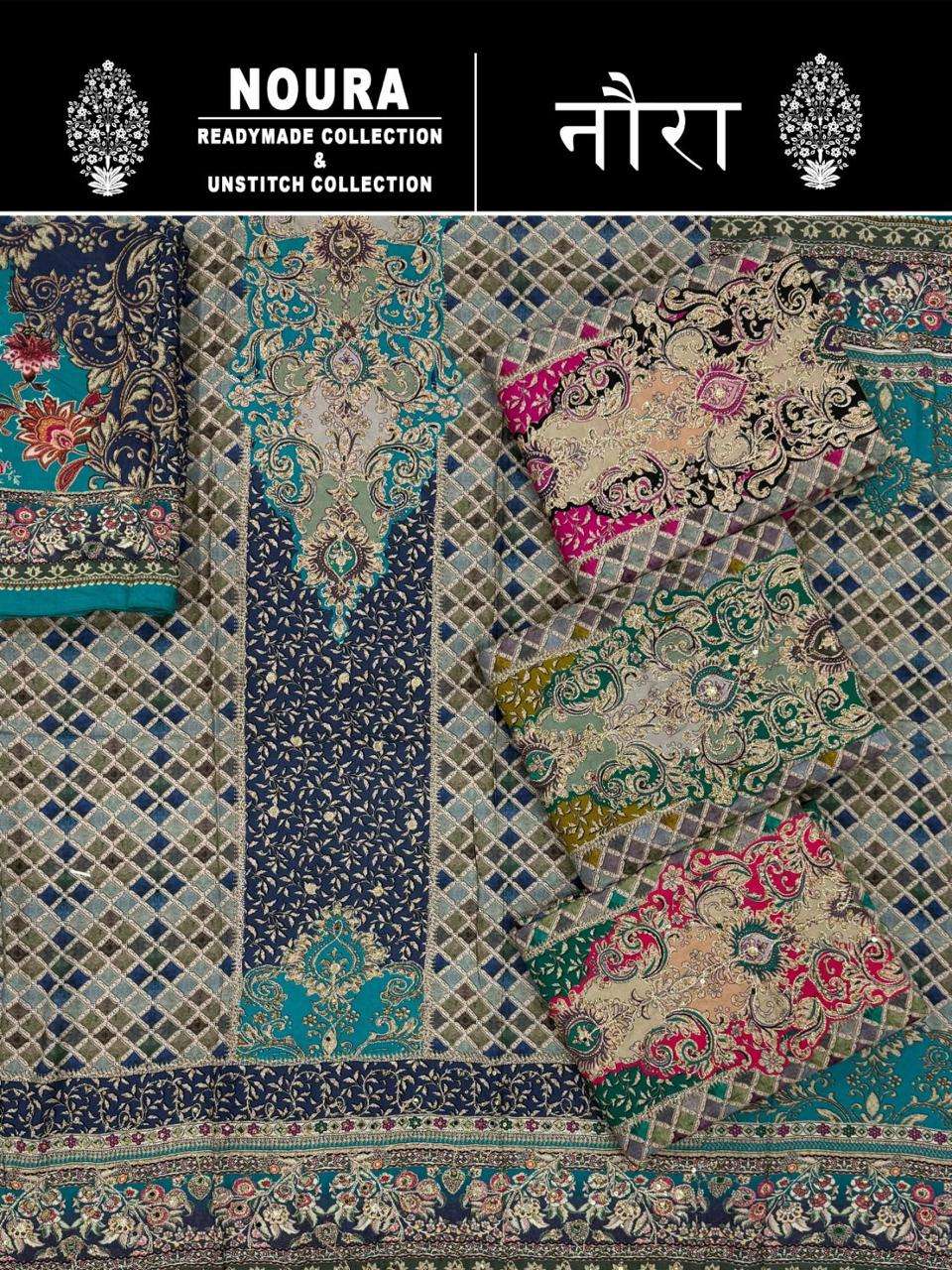 MUMTAZ ARTS MUSLIN DESIGNER SUIT COLLECTION 