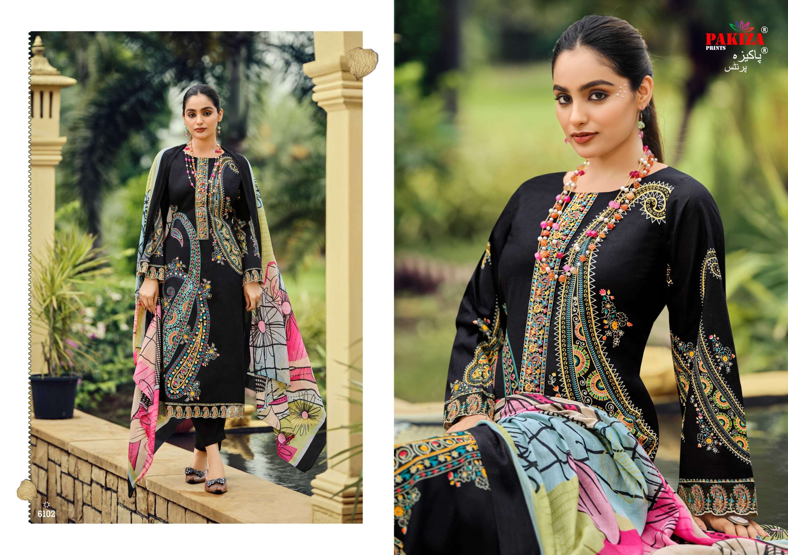PAKIZA PRINTS ZARQASH VOL 99