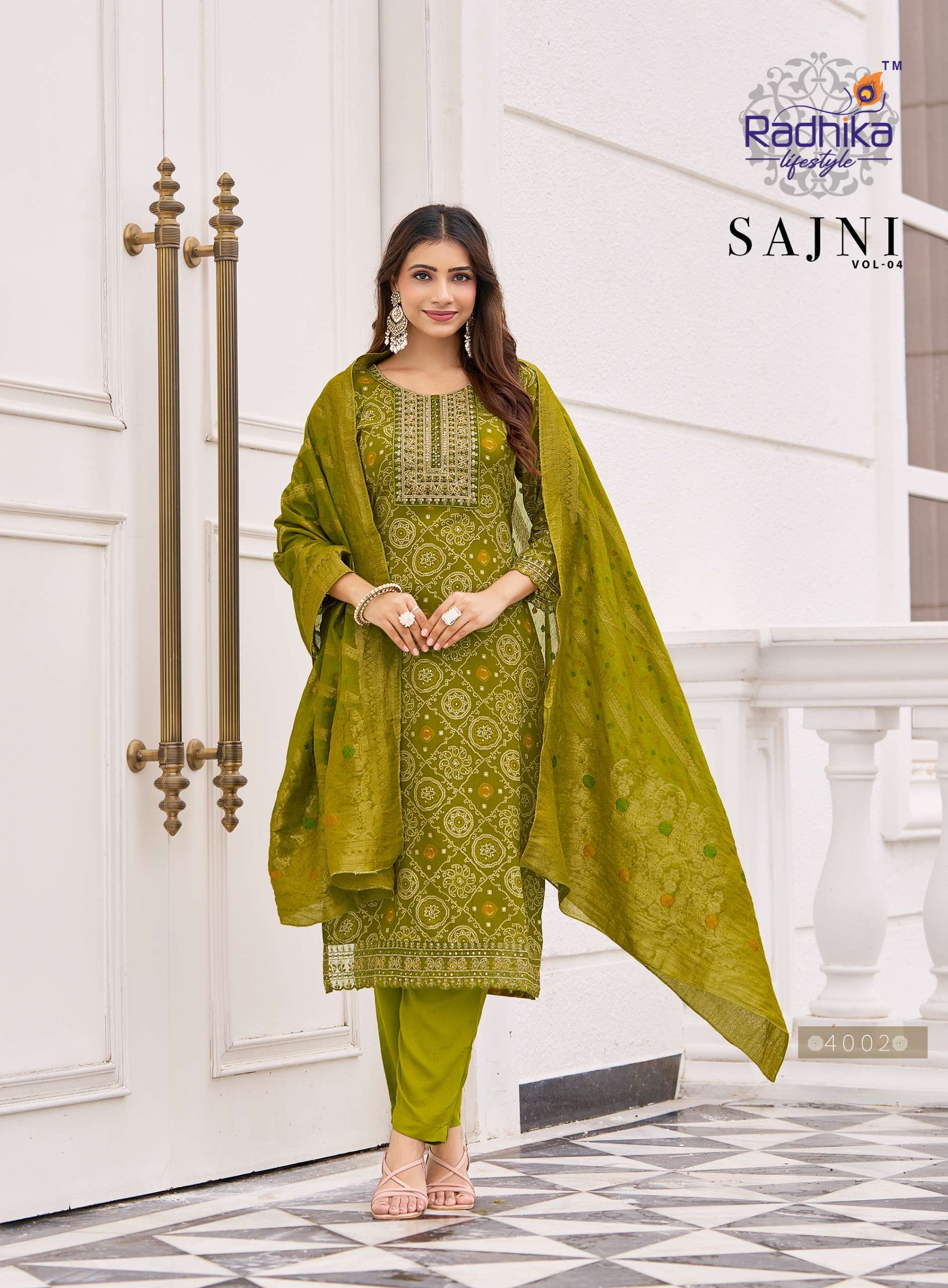 RADHIKA LIFE STYLE SAJNI VOL 4 