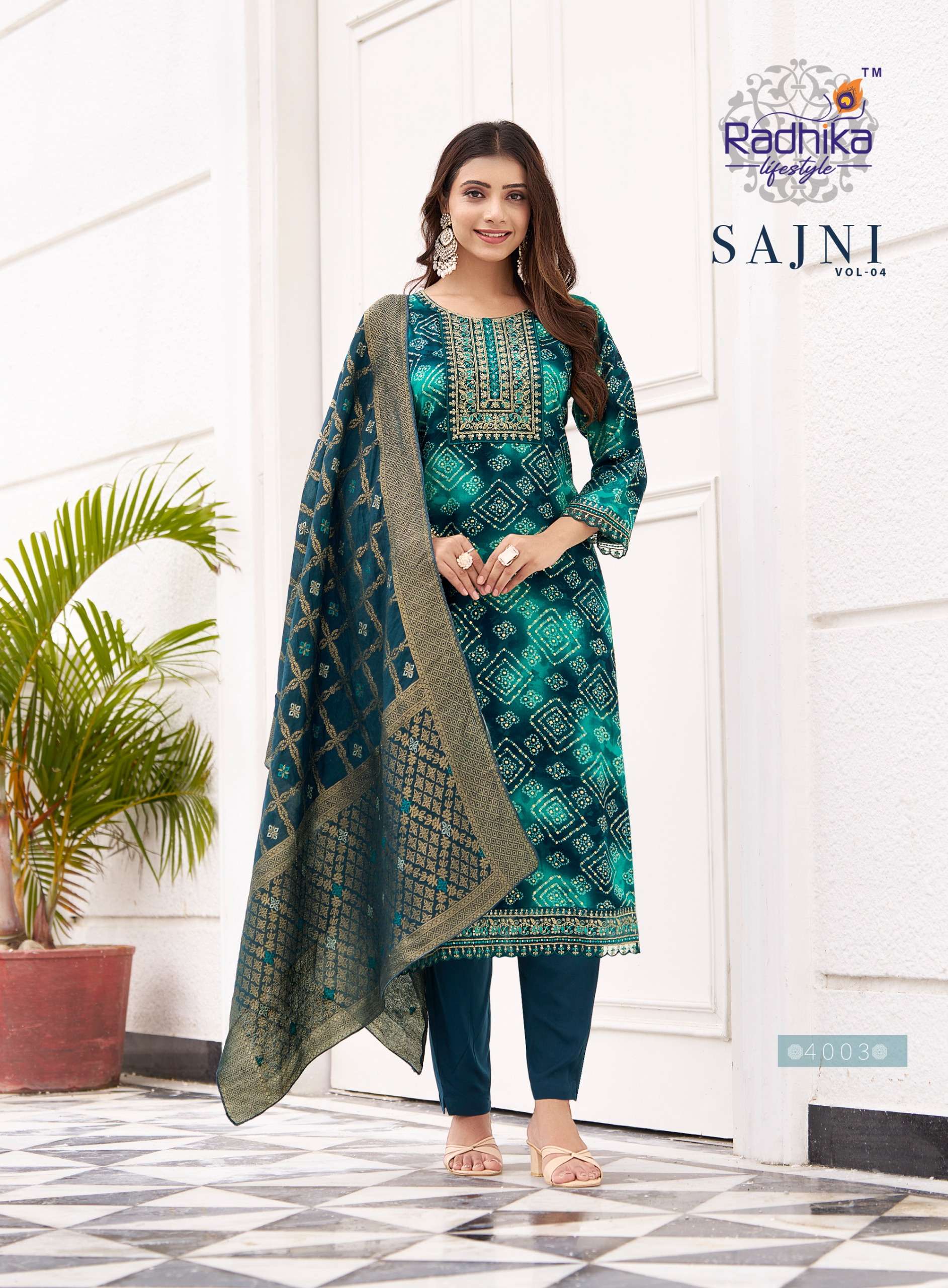 RADHIKA LIFE STYLE SAJNI VOL 4 
