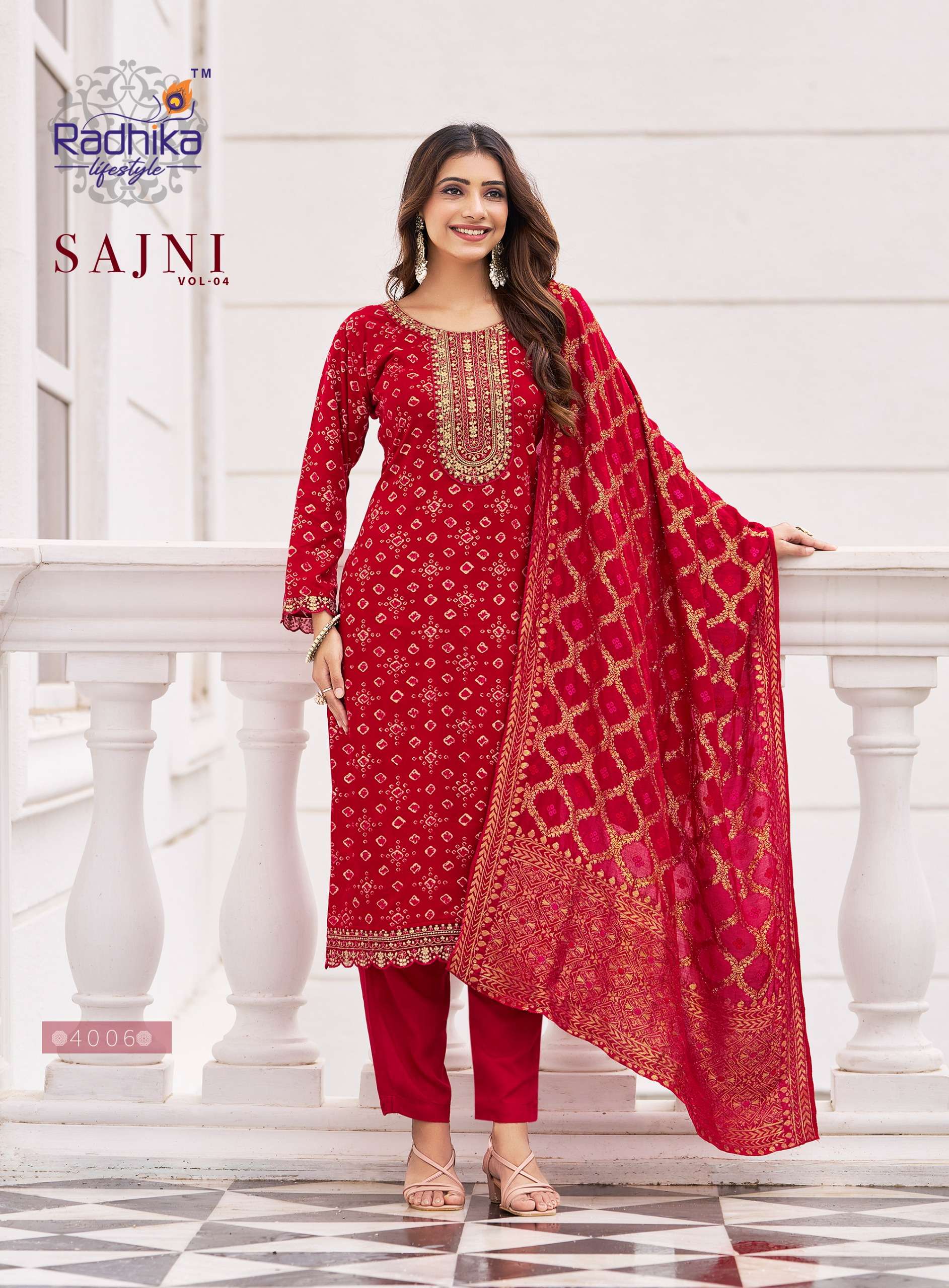 RADHIKA LIFE STYLE SAJNI VOL 4 